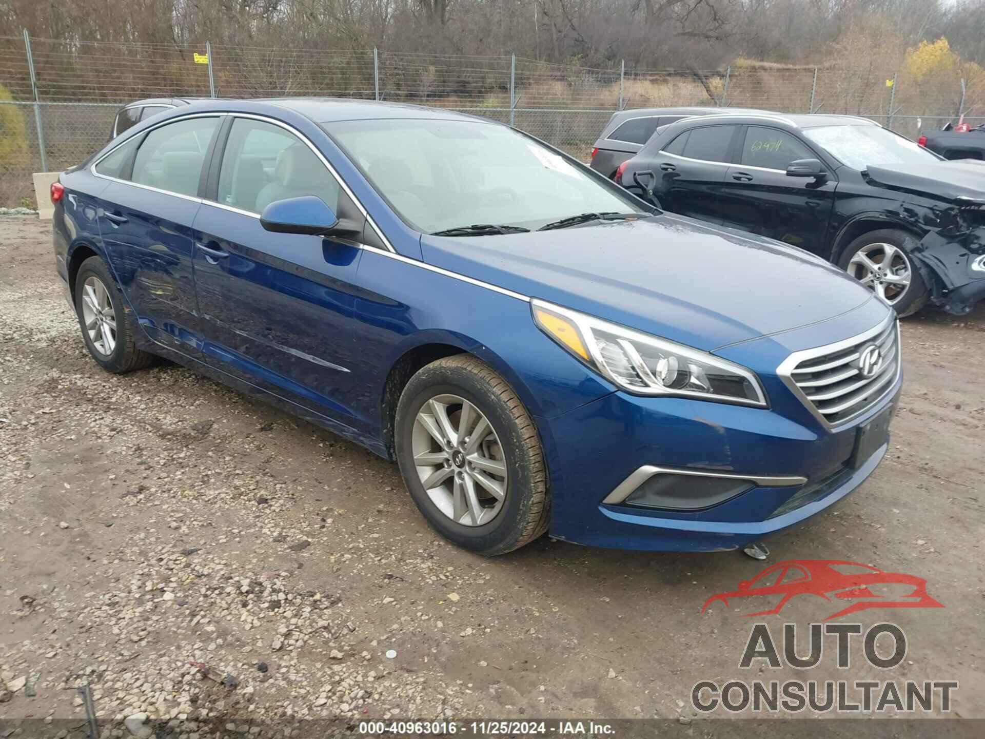 HYUNDAI SONATA 2017 - 5NPE24AF5HH490251