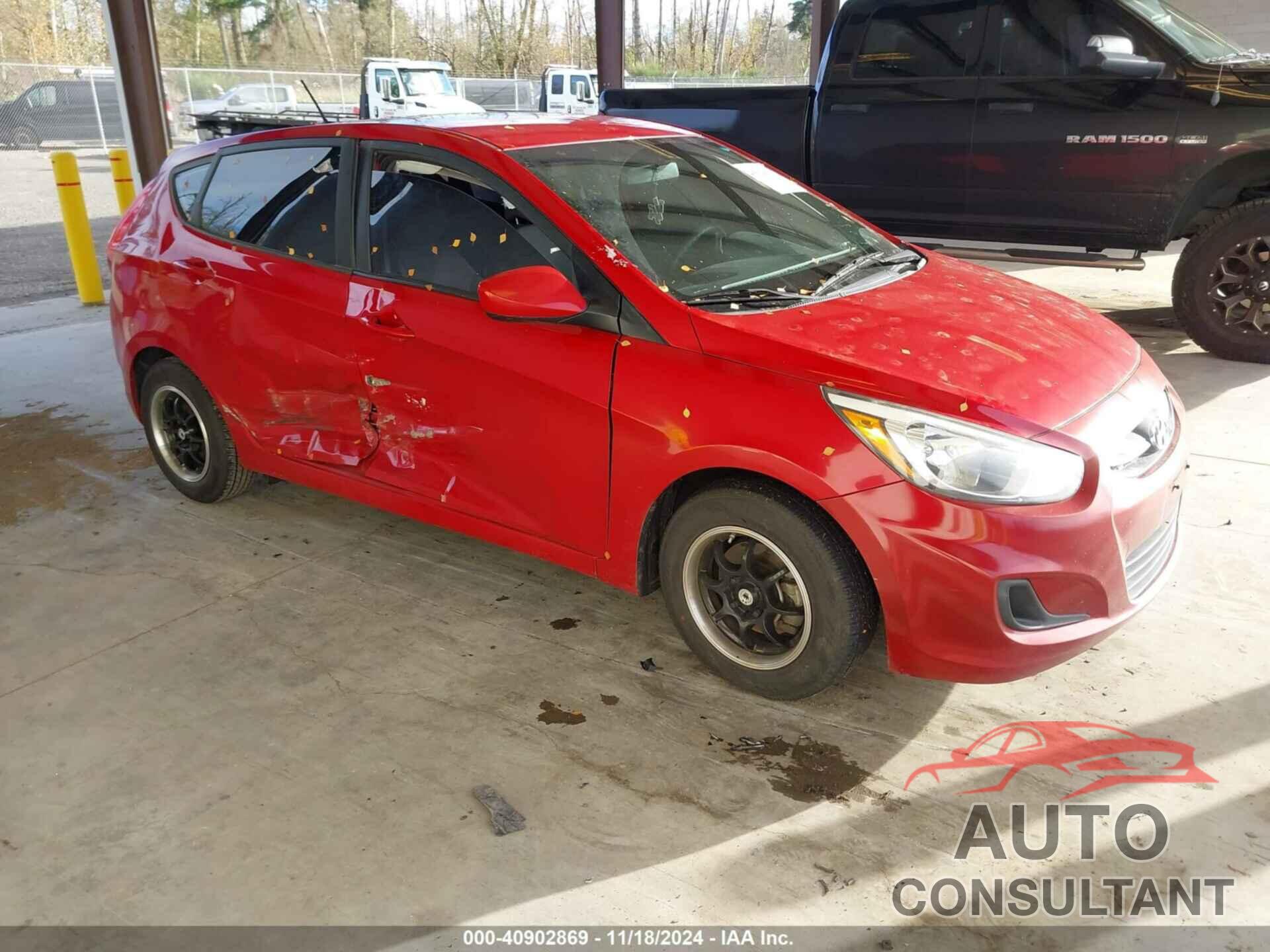 HYUNDAI ACCENT 2016 - KMHCT5AE0GU280643