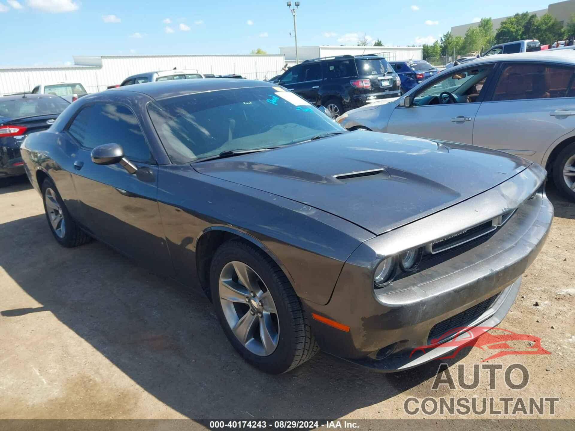 DODGE CHALLENGER 2016 - 2C3CDZAG2GH226410