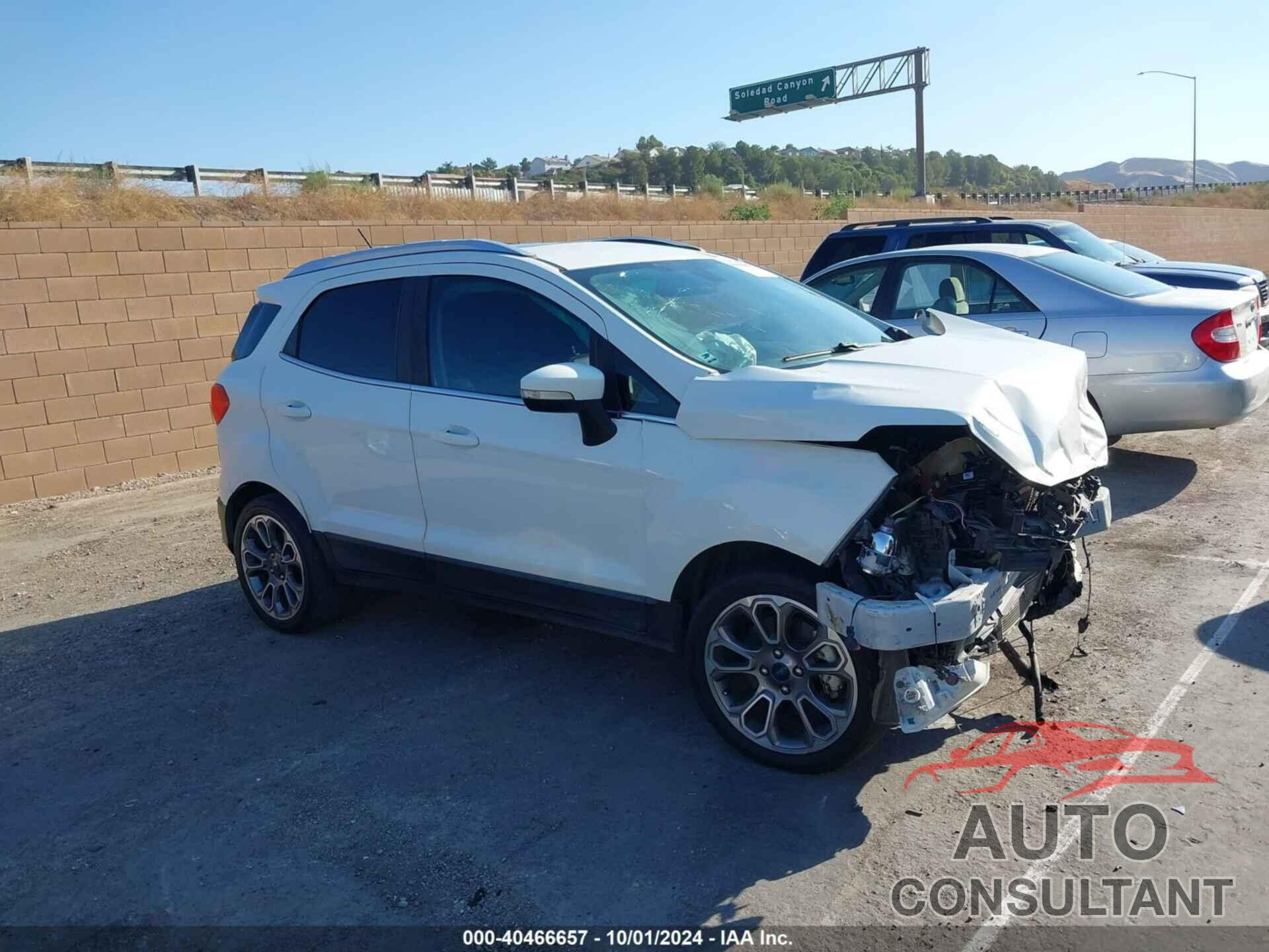 FORD ECOSPORT 2019 - MAJ3S2KE6KC251172