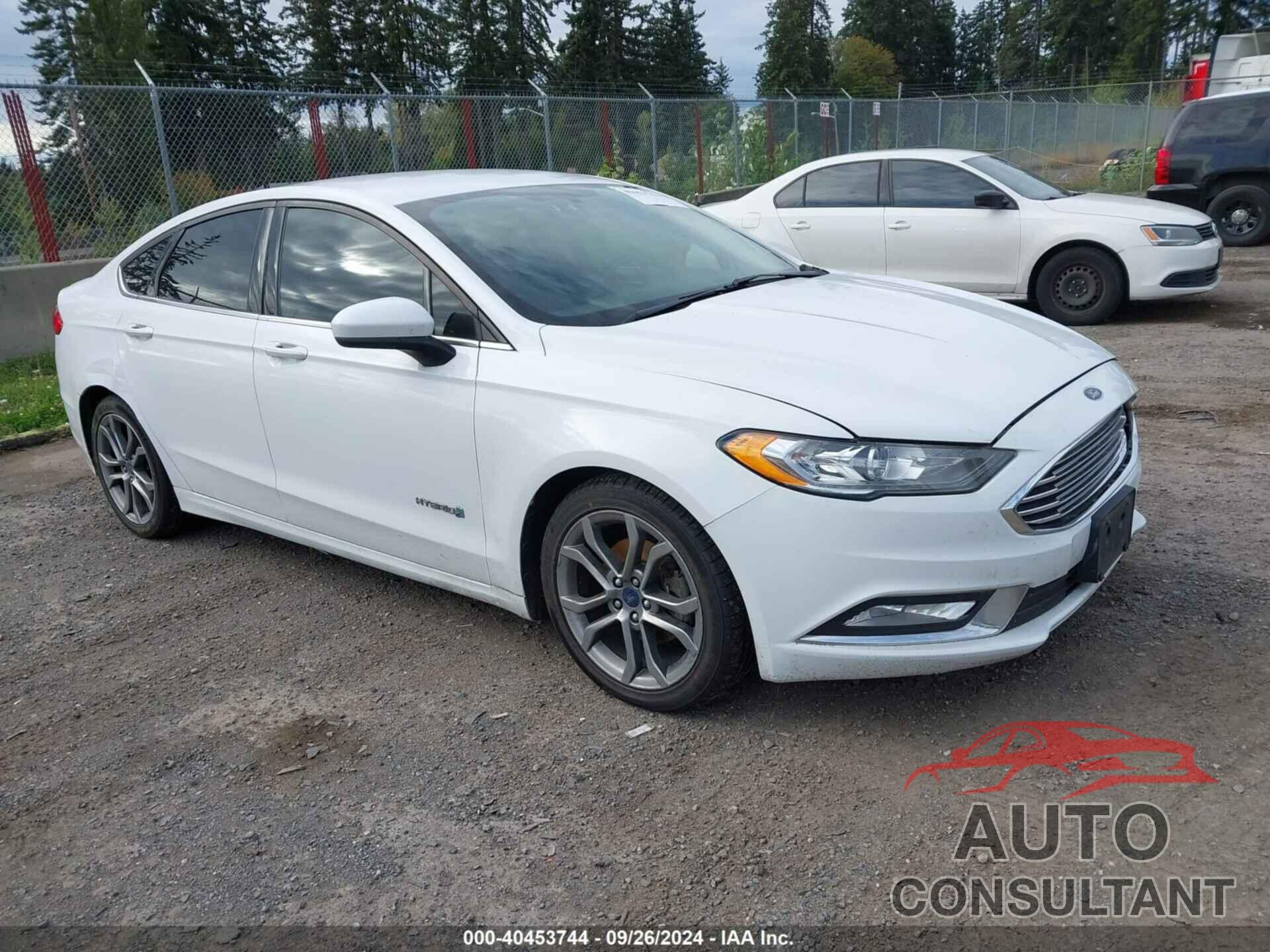 FORD FUSION HYBRID 2017 - 3FA6P0LU1HR165254