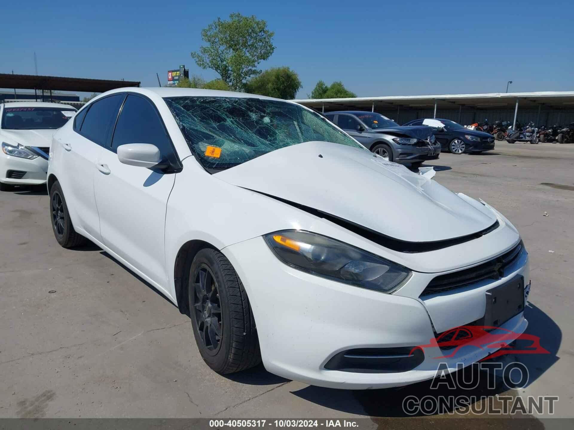 DODGE DART 2016 - 1C3CDFBB0GD689211