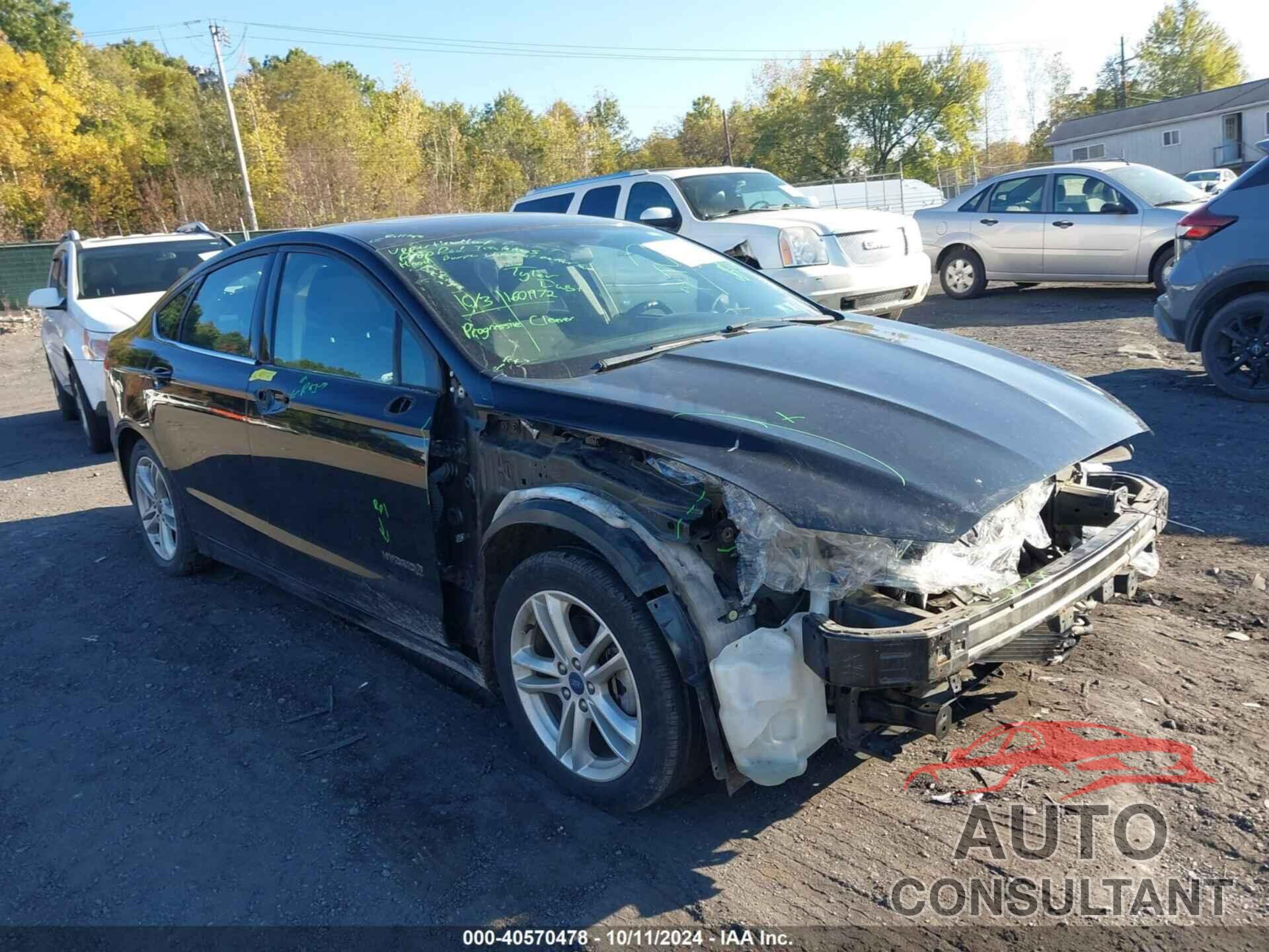 FORD FUSION HYBRID 2018 - 3FA6P0LU8JR151471