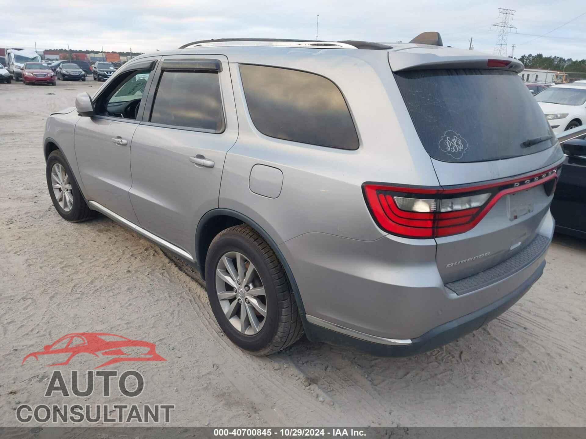 DODGE DURANGO 2017 - 1C4RDHAG5HC609665