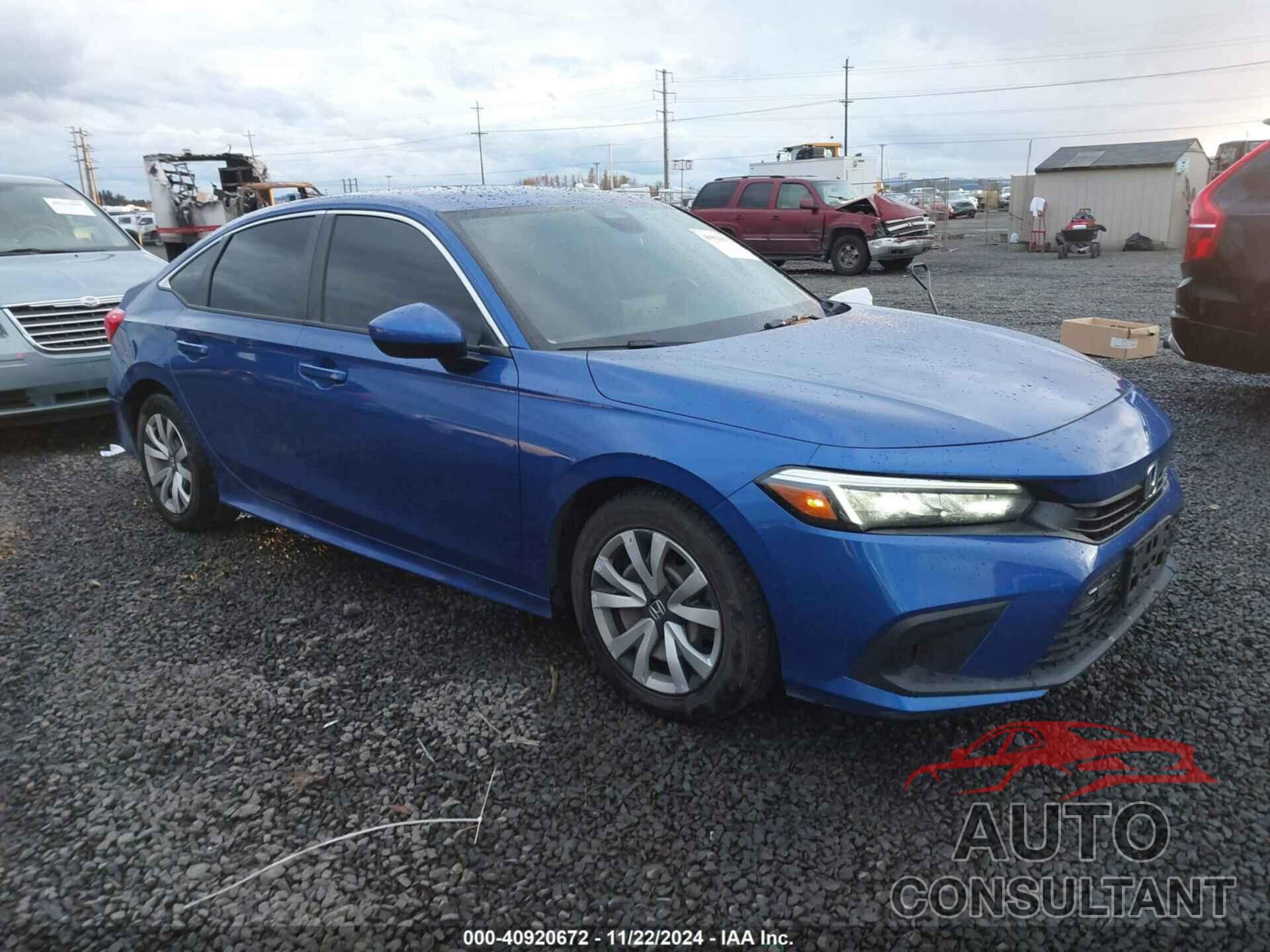 HONDA CIVIC 2022 - 2HGFE2F25NH528430