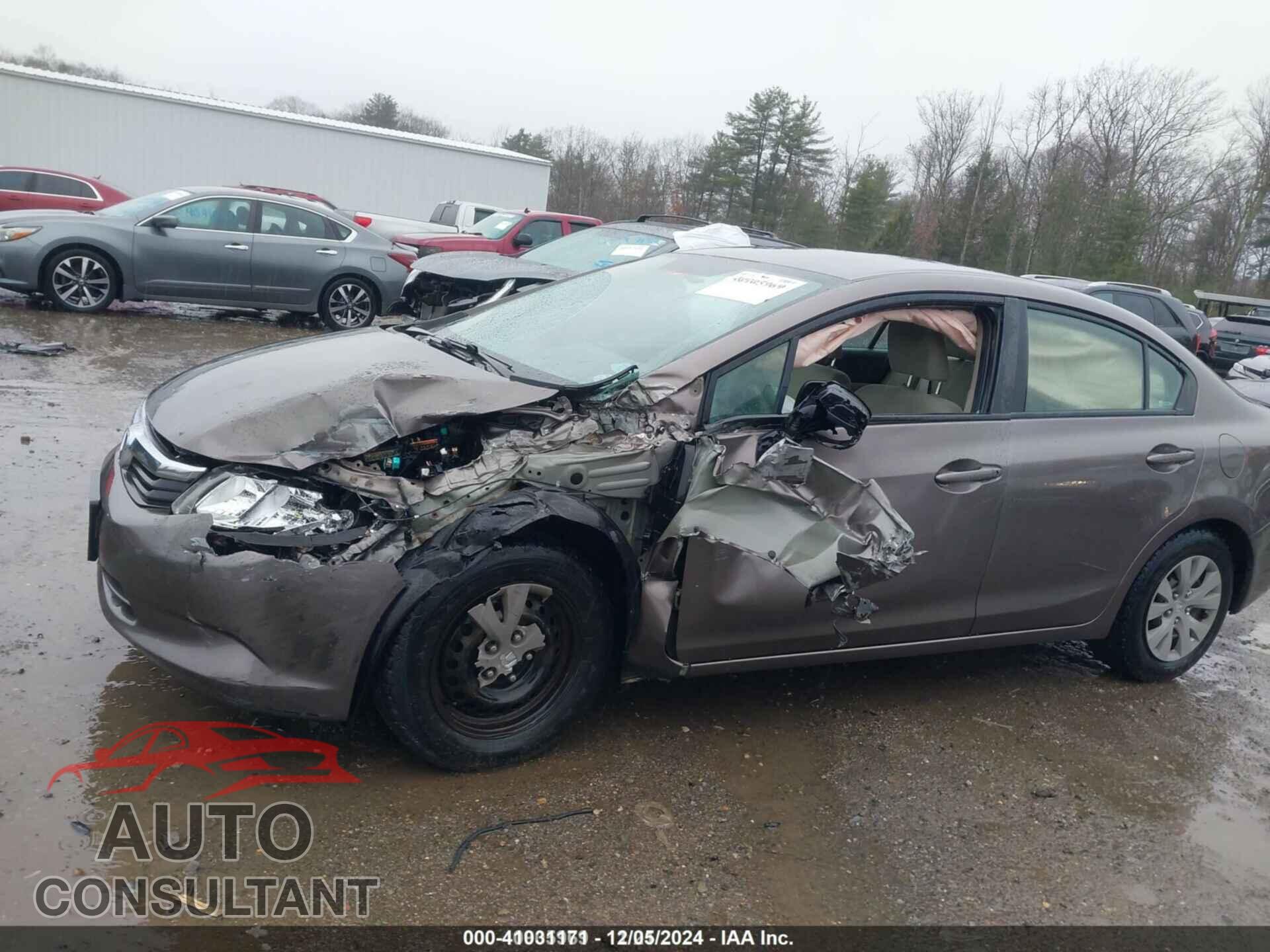HONDA CIVIC 2012 - JHMFB2F57CS003200