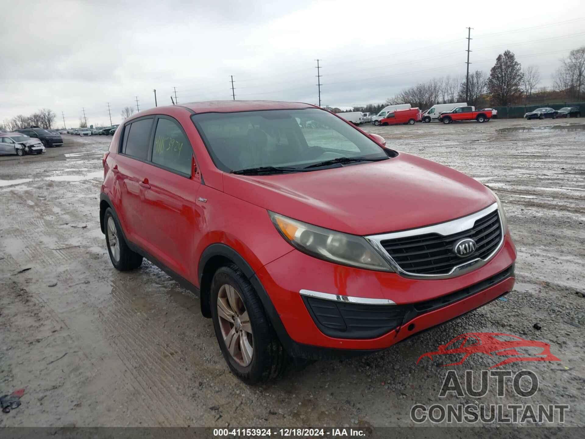 KIA SPORTAGE 2013 - KNDPBCA24D7537591