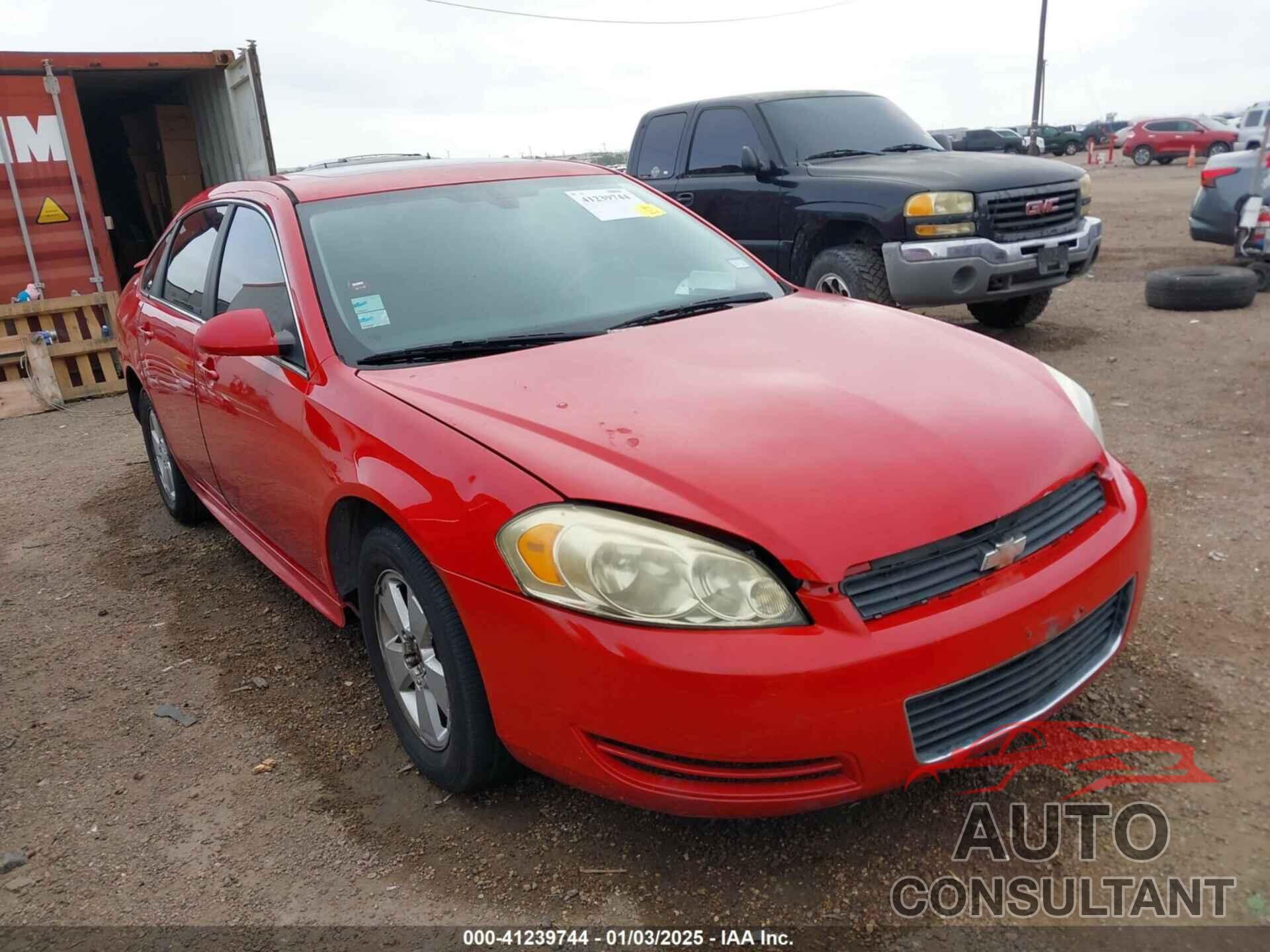 CHEVROLET IMPALA 2009 - 2G1WT57K791156794