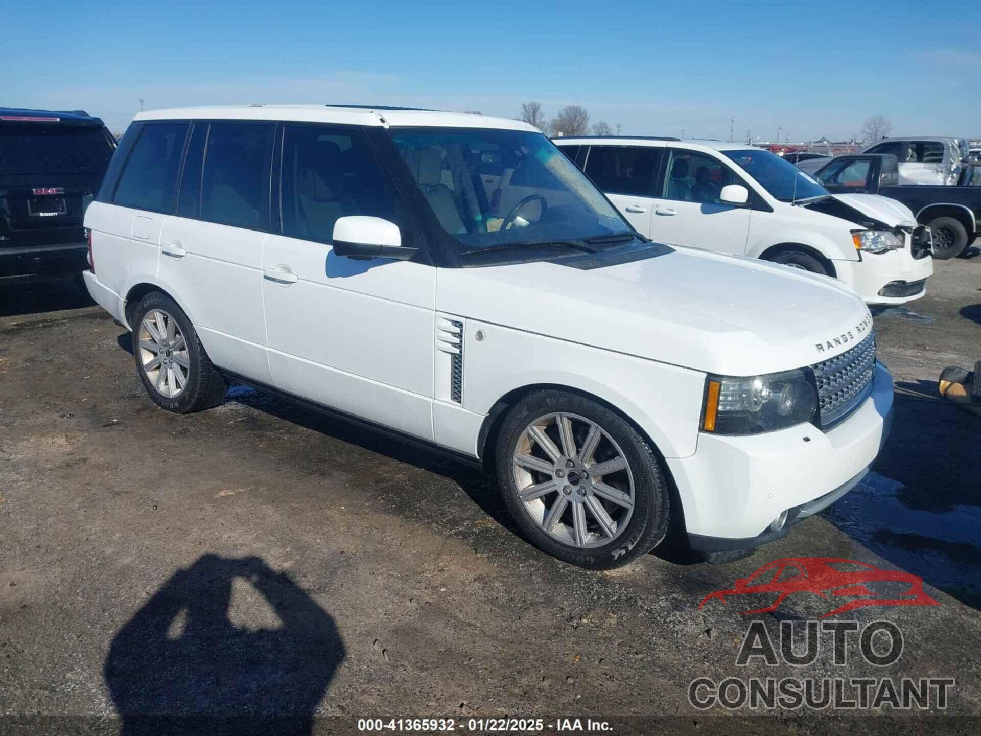 LAND ROVER RANGE ROVER 2012 - SALMF1E46CA380437