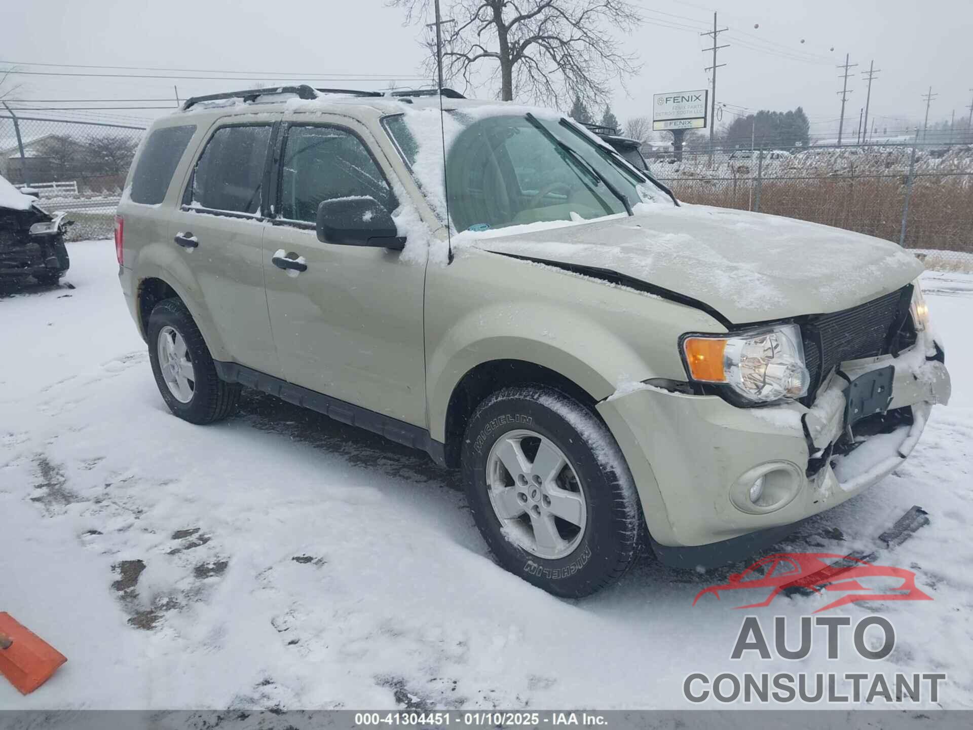 FORD ESCAPE 2011 - 1FMCU9DG4BKA49900