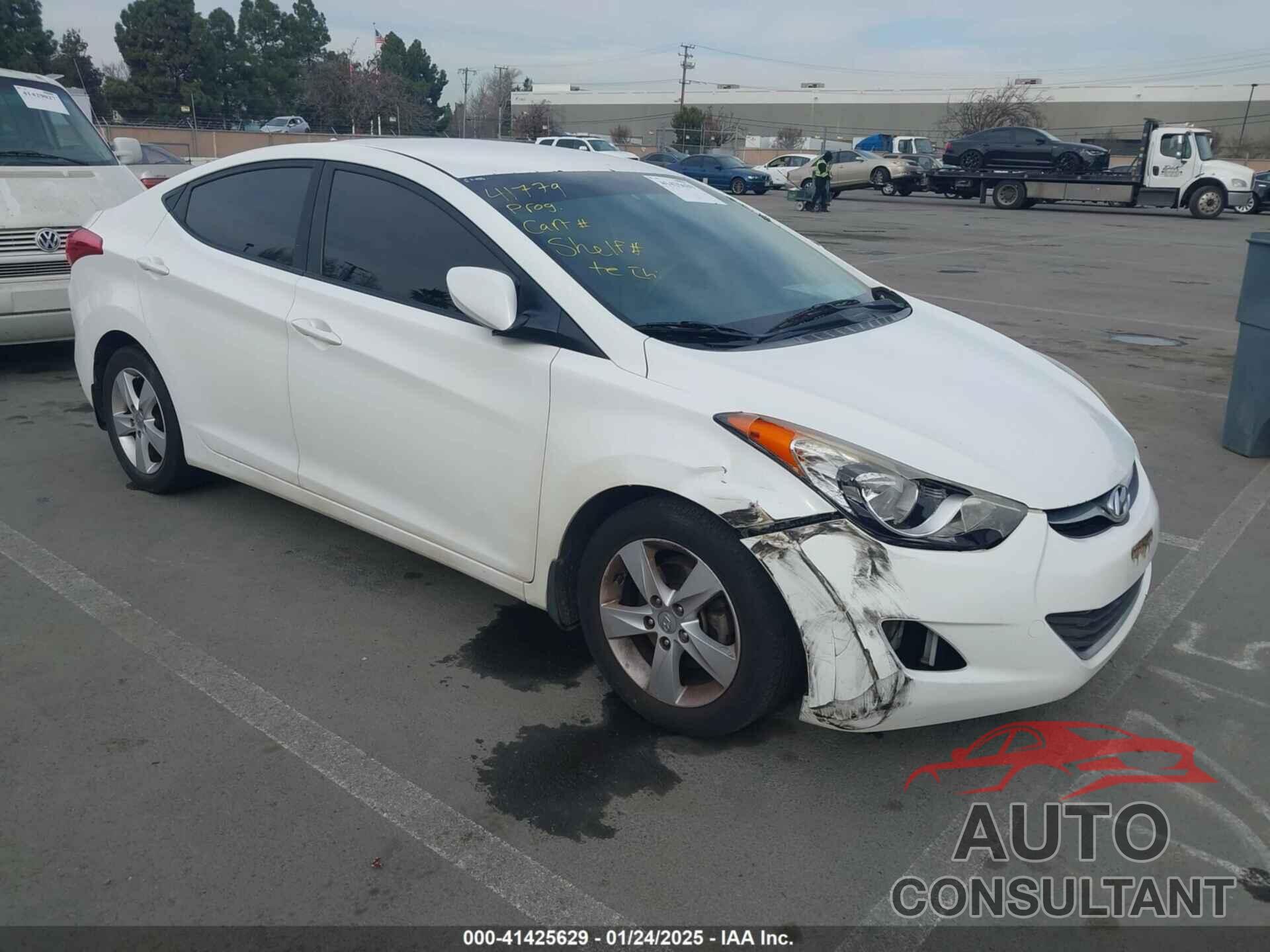 HYUNDAI ELANTRA 2013 - 5NPDH4AEXDH287674
