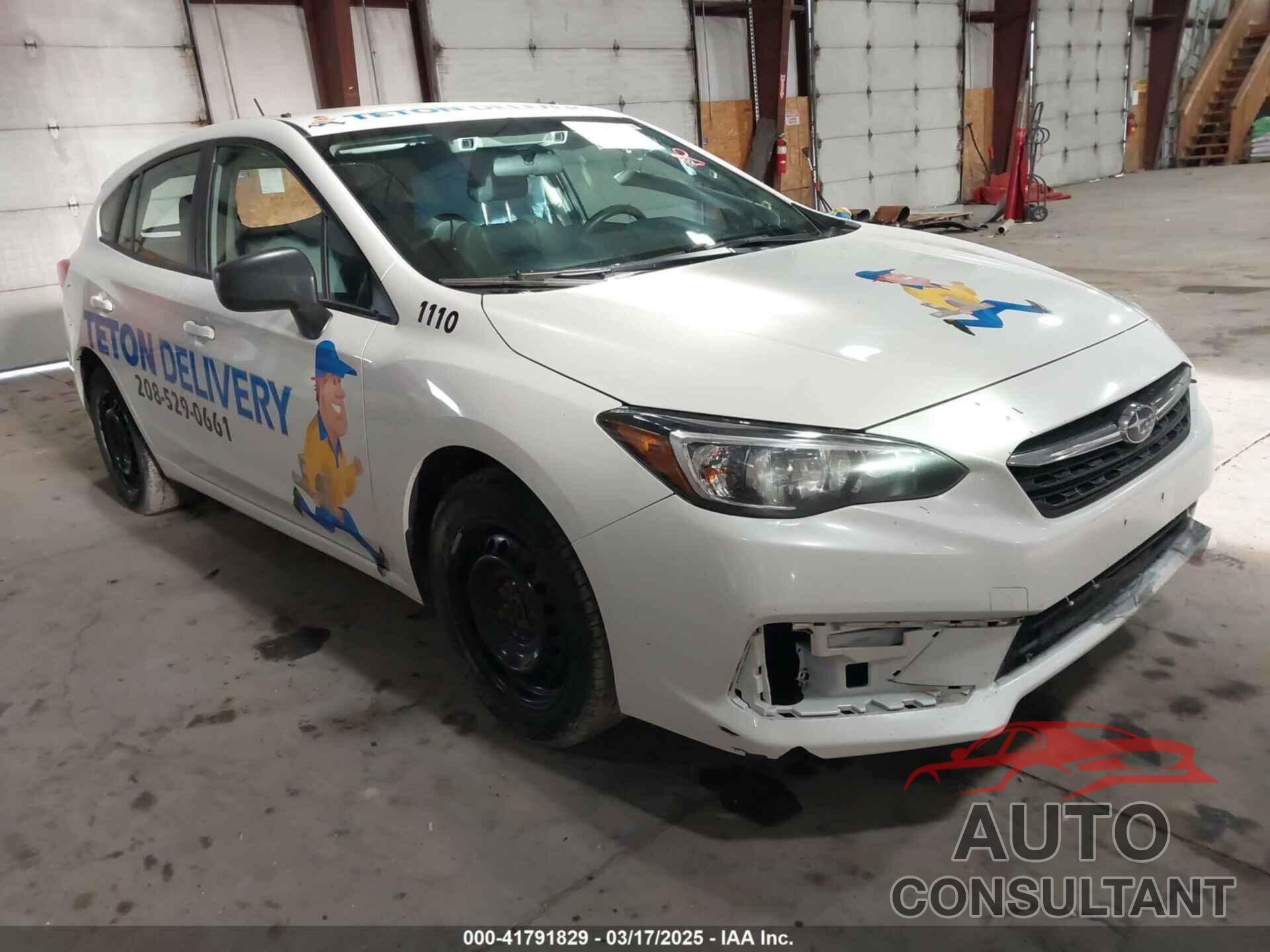 SUBARU IMPREZA 2021 - 4S3GTAB62M3701110