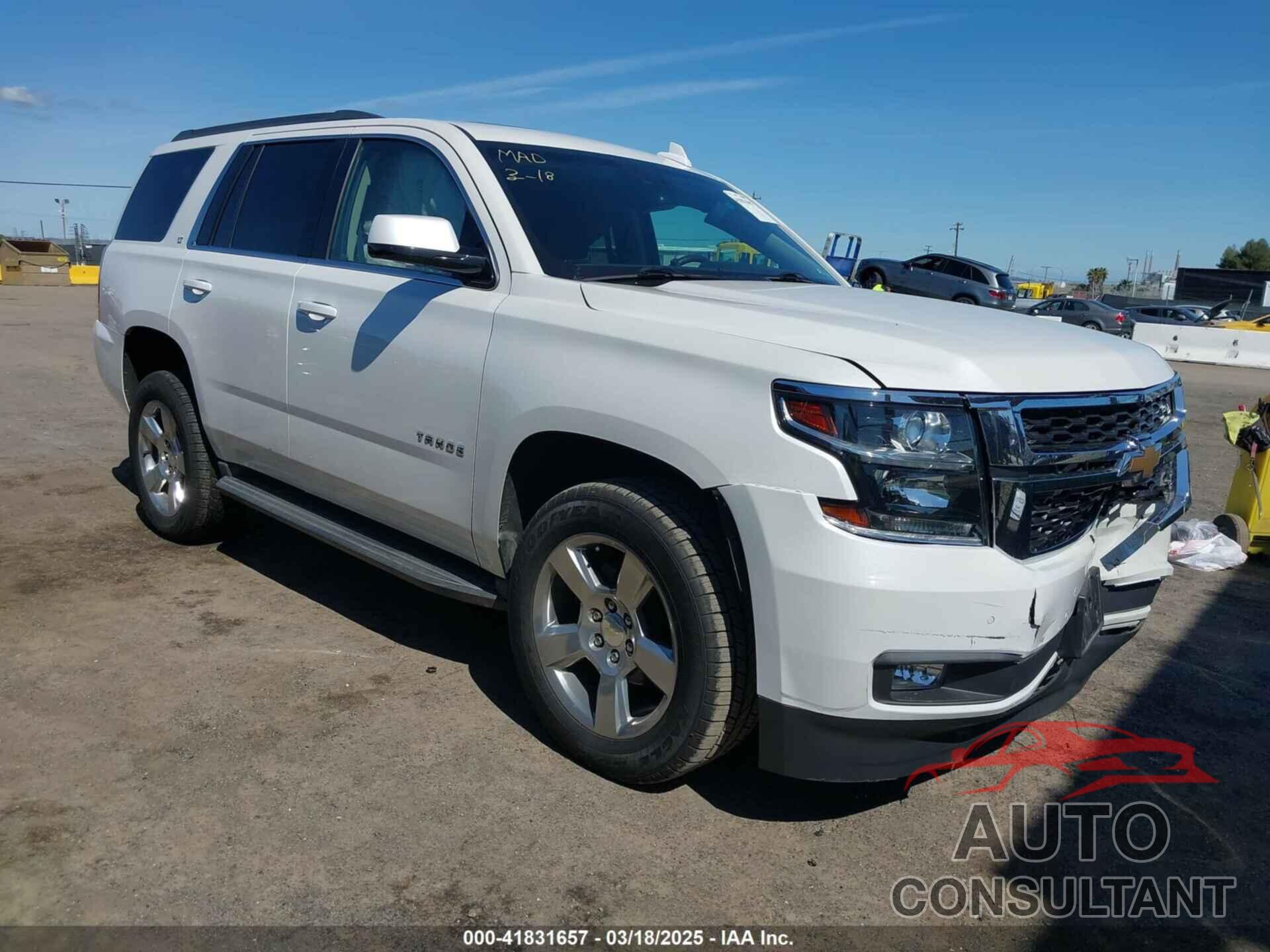 CHEVROLET TAHOE 2017 - 1GNSCBKC4HR358185