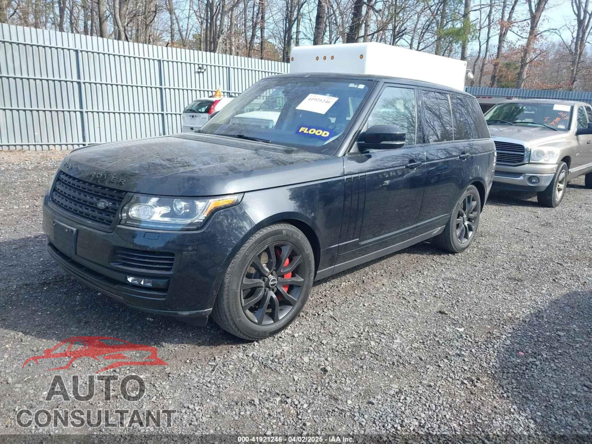 LAND ROVER RANGE ROVER 2017 - SALGS2FVXHA343999