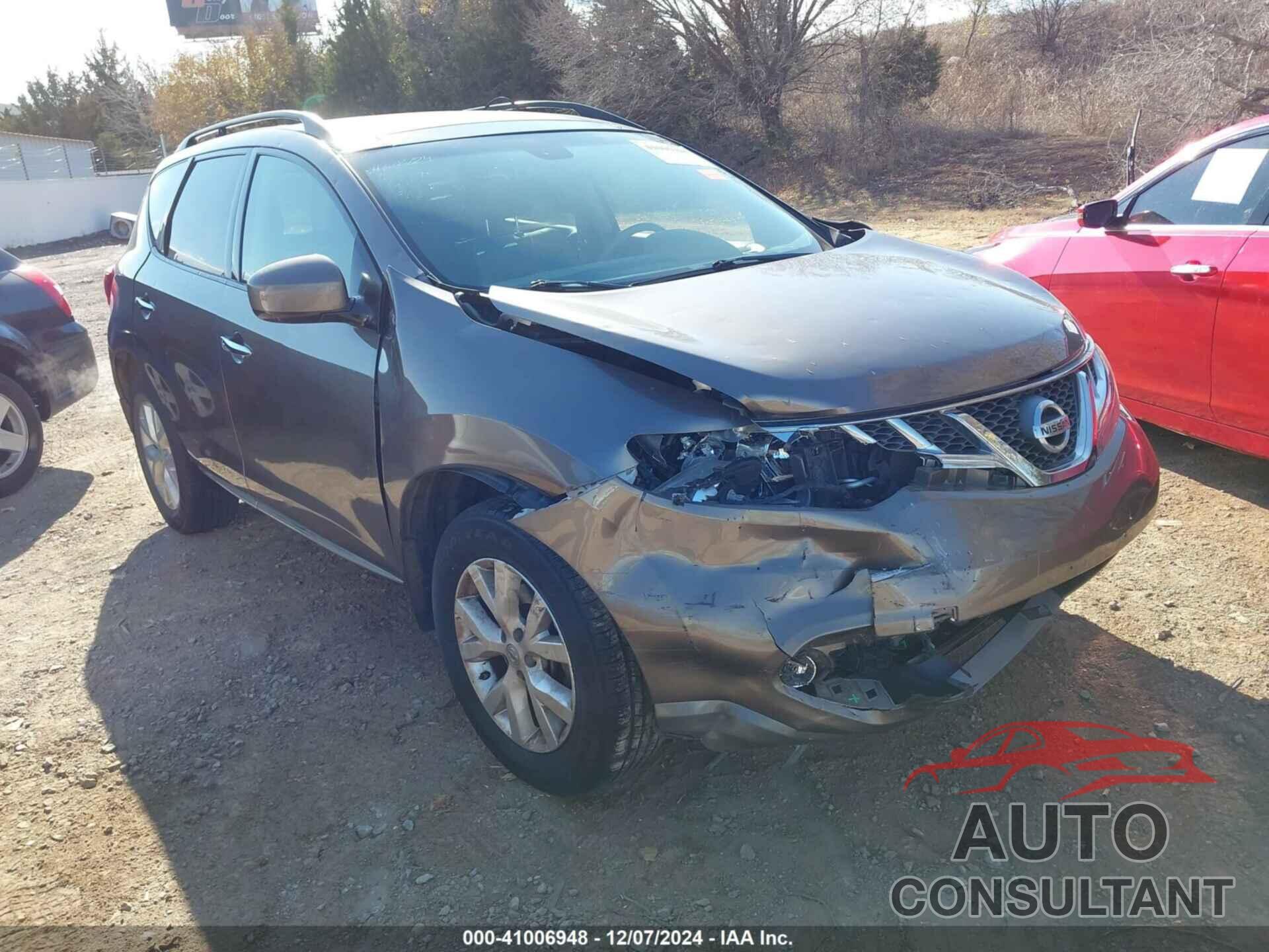 NISSAN MURANO 2014 - JN8AZ1MW3EW521849