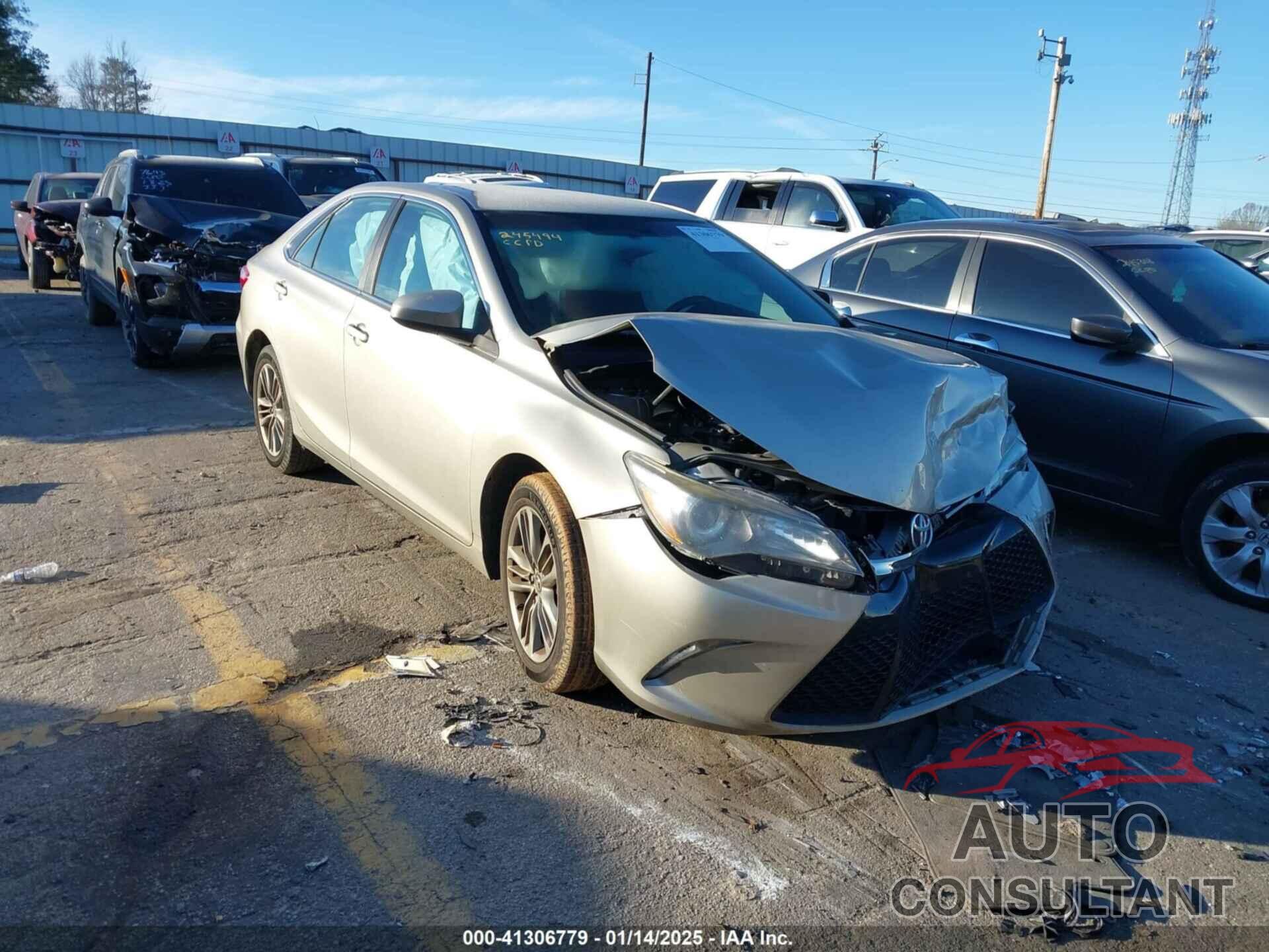 TOYOTA CAMRY 2017 - 4T1BF1FK6HU324835