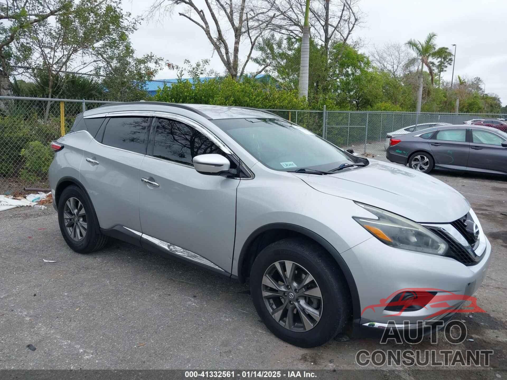 NISSAN MURANO 2018 - 5N1AZ2MGXJN138318