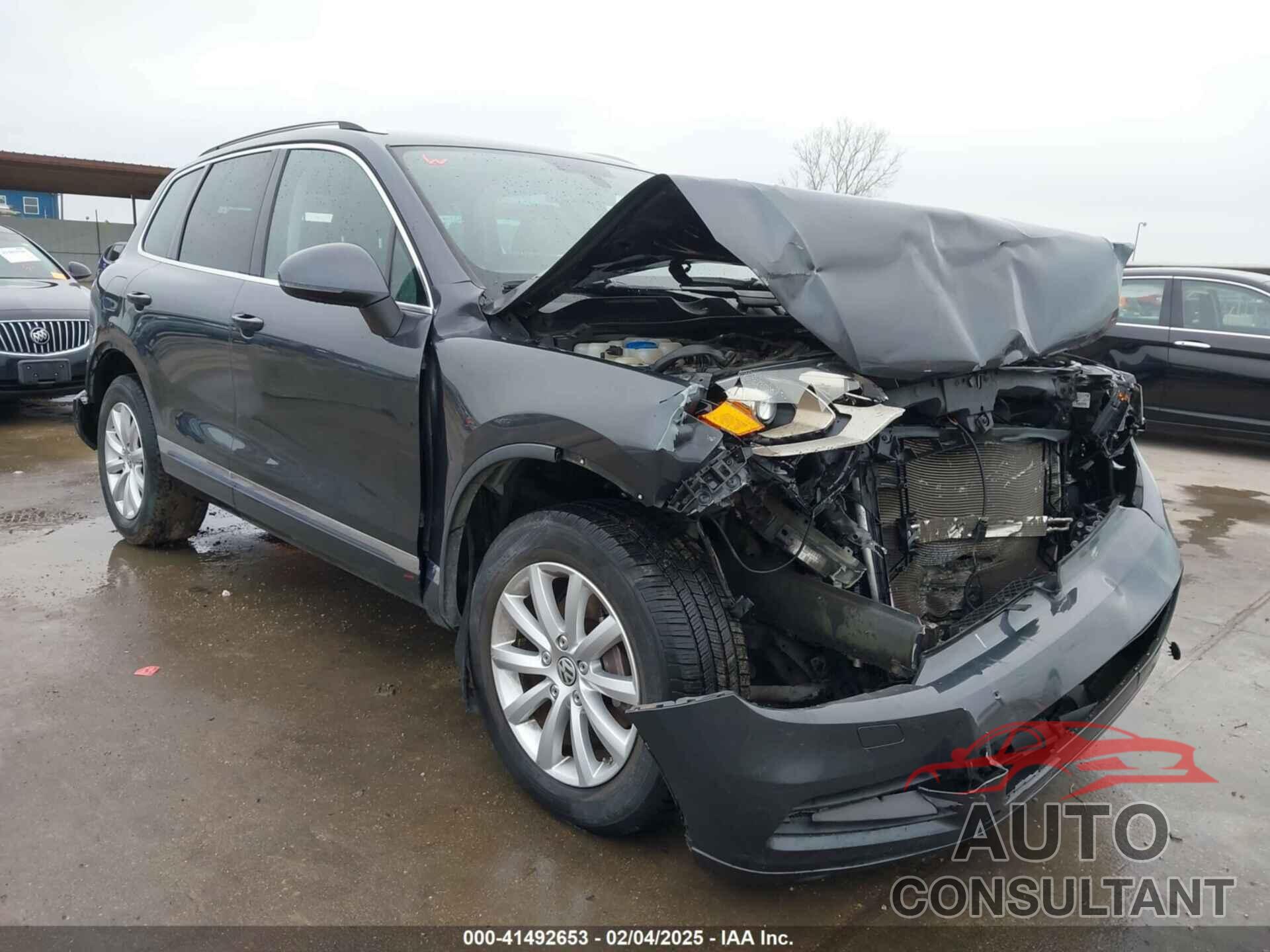 VOLKSWAGEN TOUAREG 2012 - WVGEF9BP9CD008545