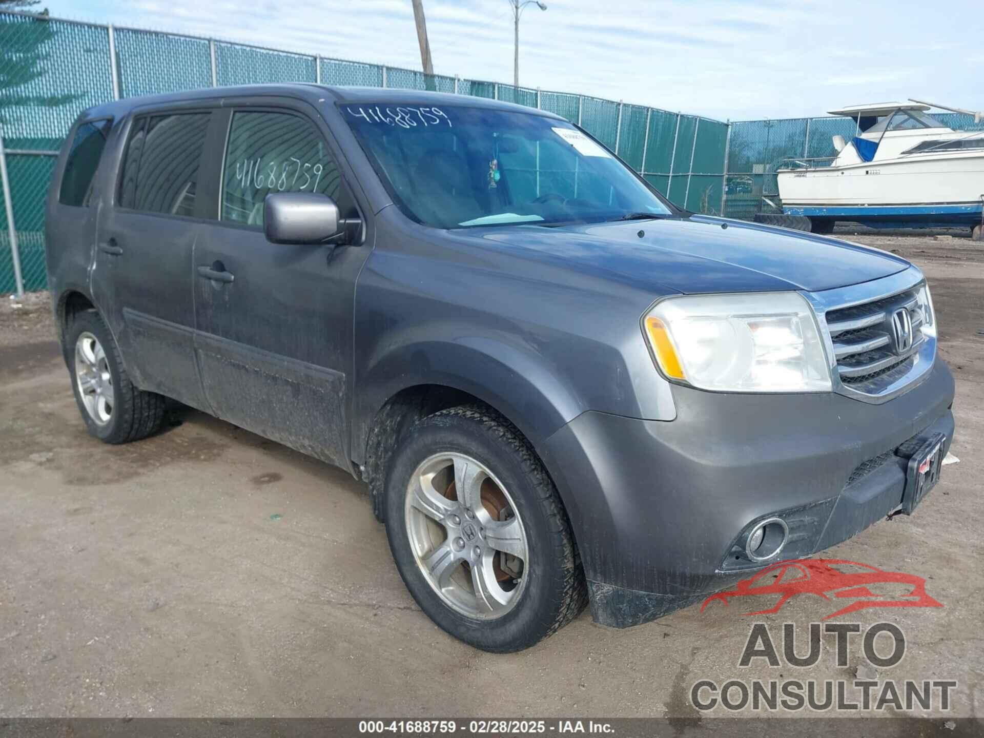 HONDA PILOT 2012 - 5FNYF4H44CB063057