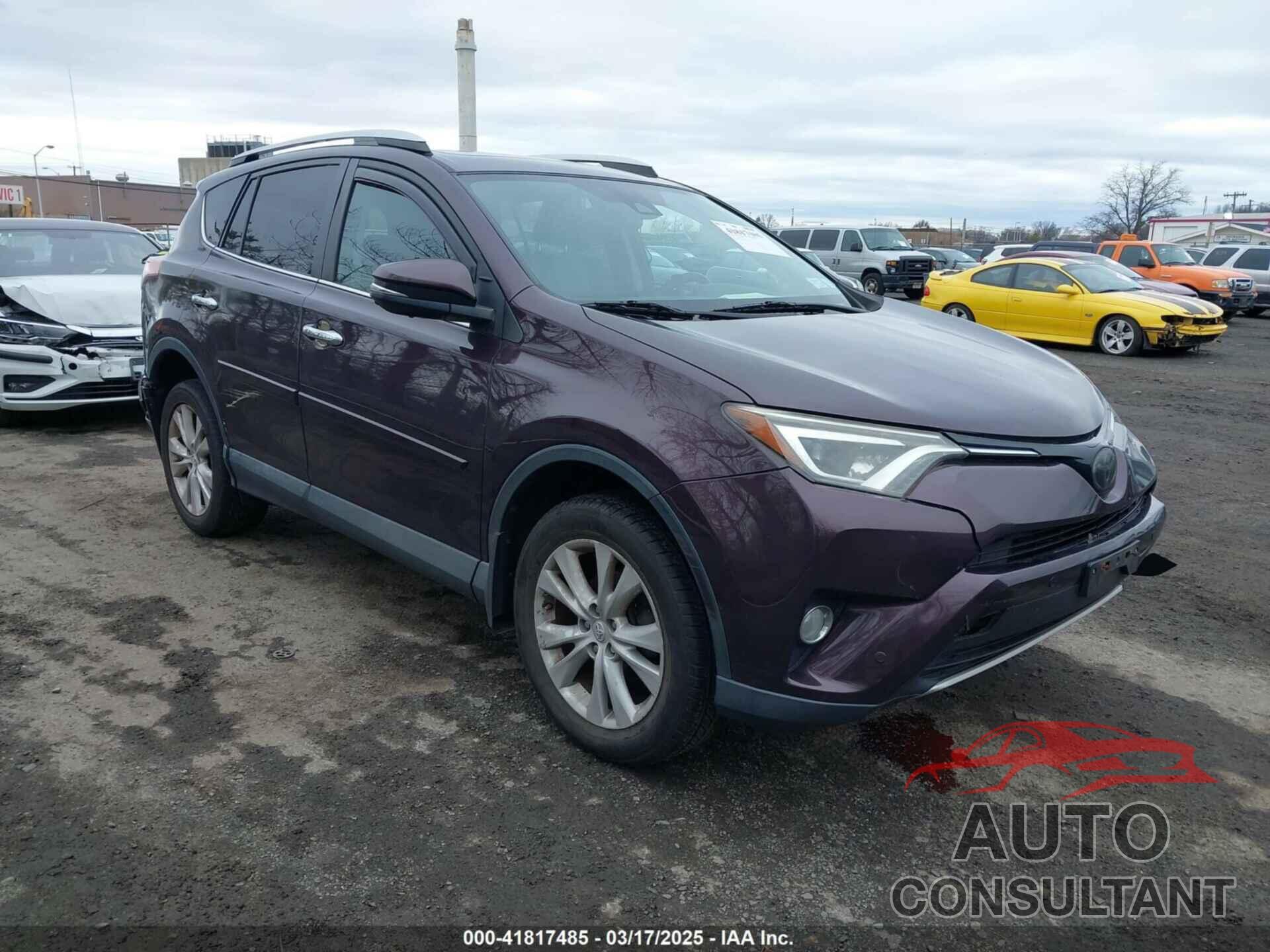 TOYOTA RAV4 2016 - 2T3DFREV4GW506168