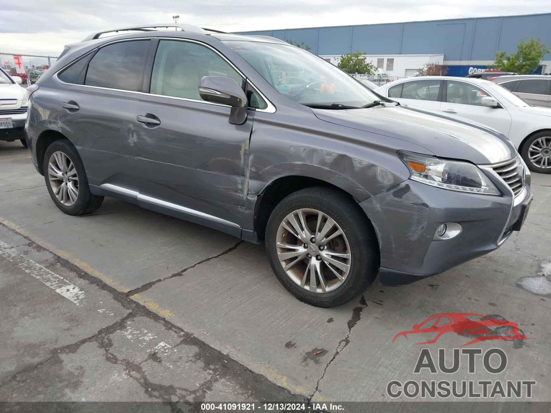 LEXUS RX 350 2013 - 2T2BK1BA8DC224283