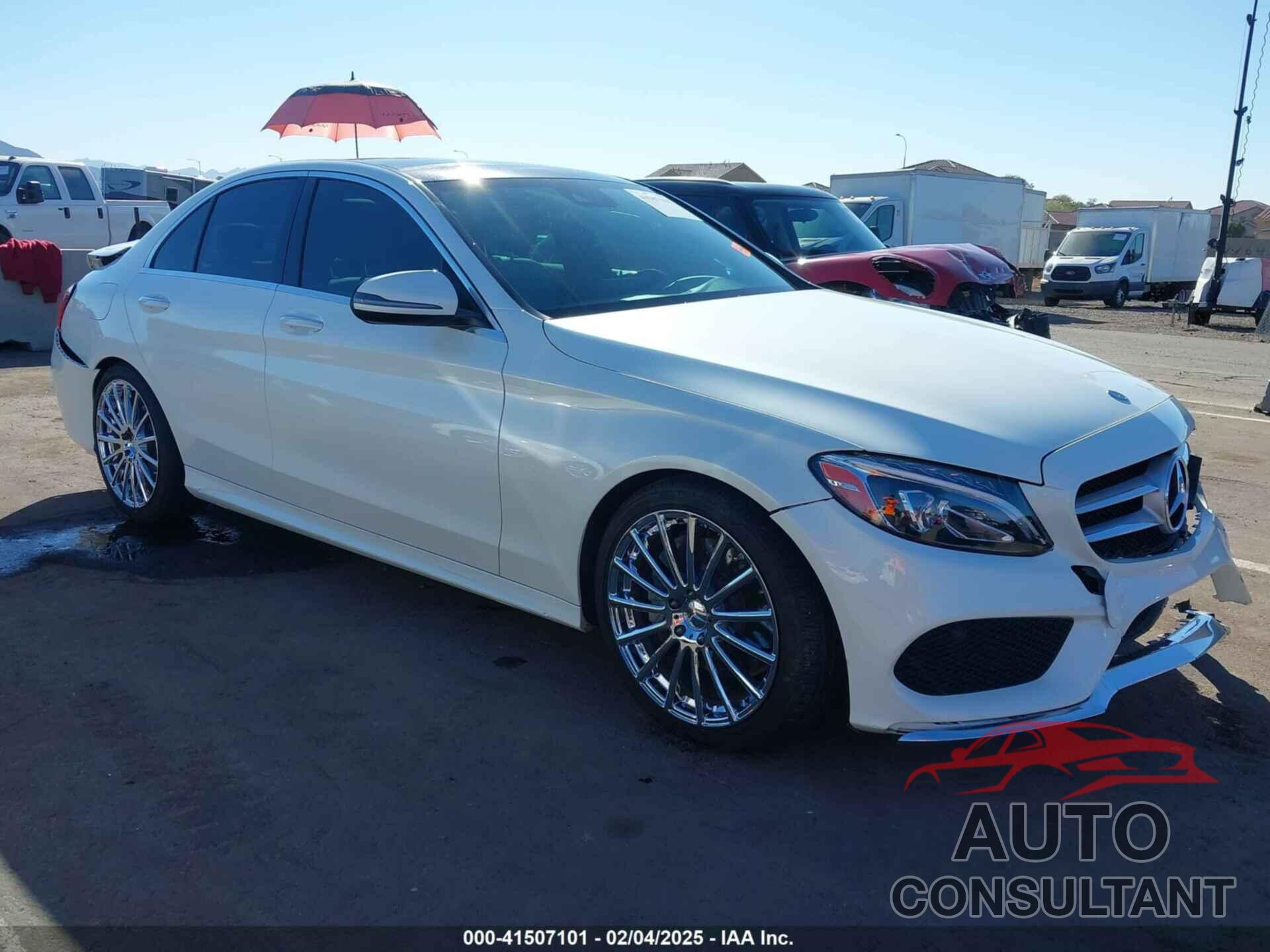 MERCEDES-BENZ C 300 2017 - 55SWF4JB3HU196009