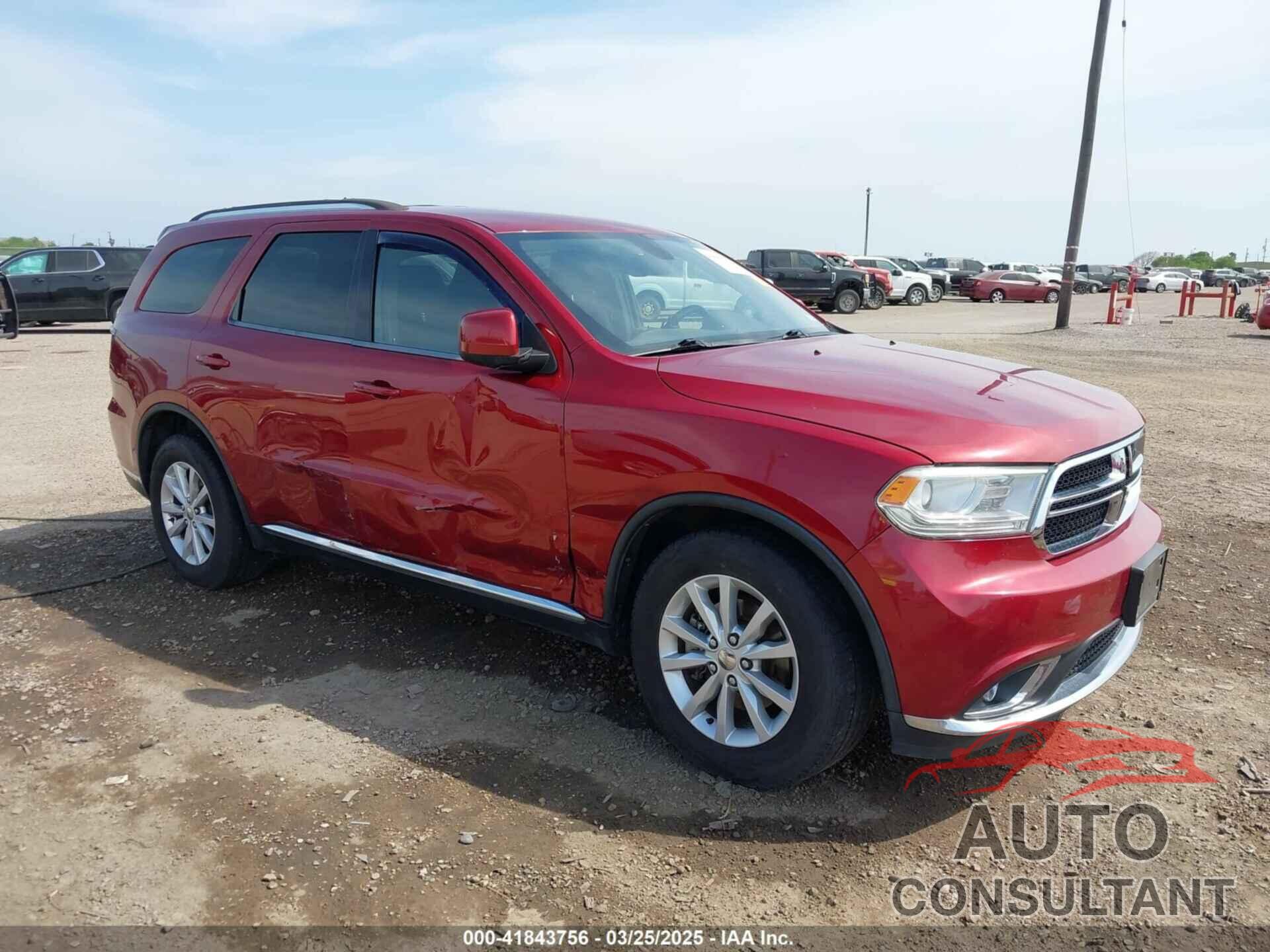 DODGE DURANGO 2014 - 1C4RDHAG6EC576221