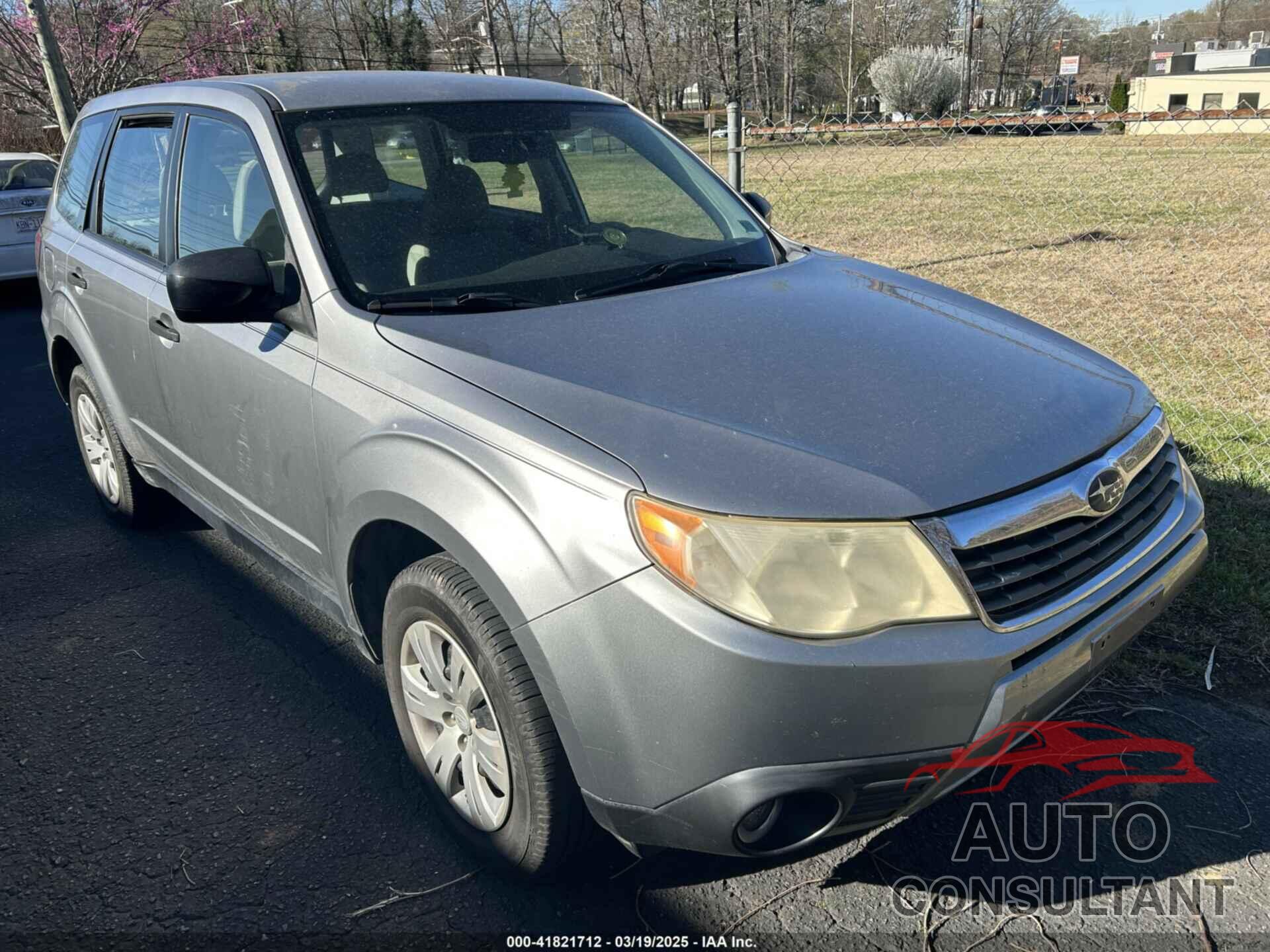 SUBARU FORESTER 2009 - JF2SH61609H704710