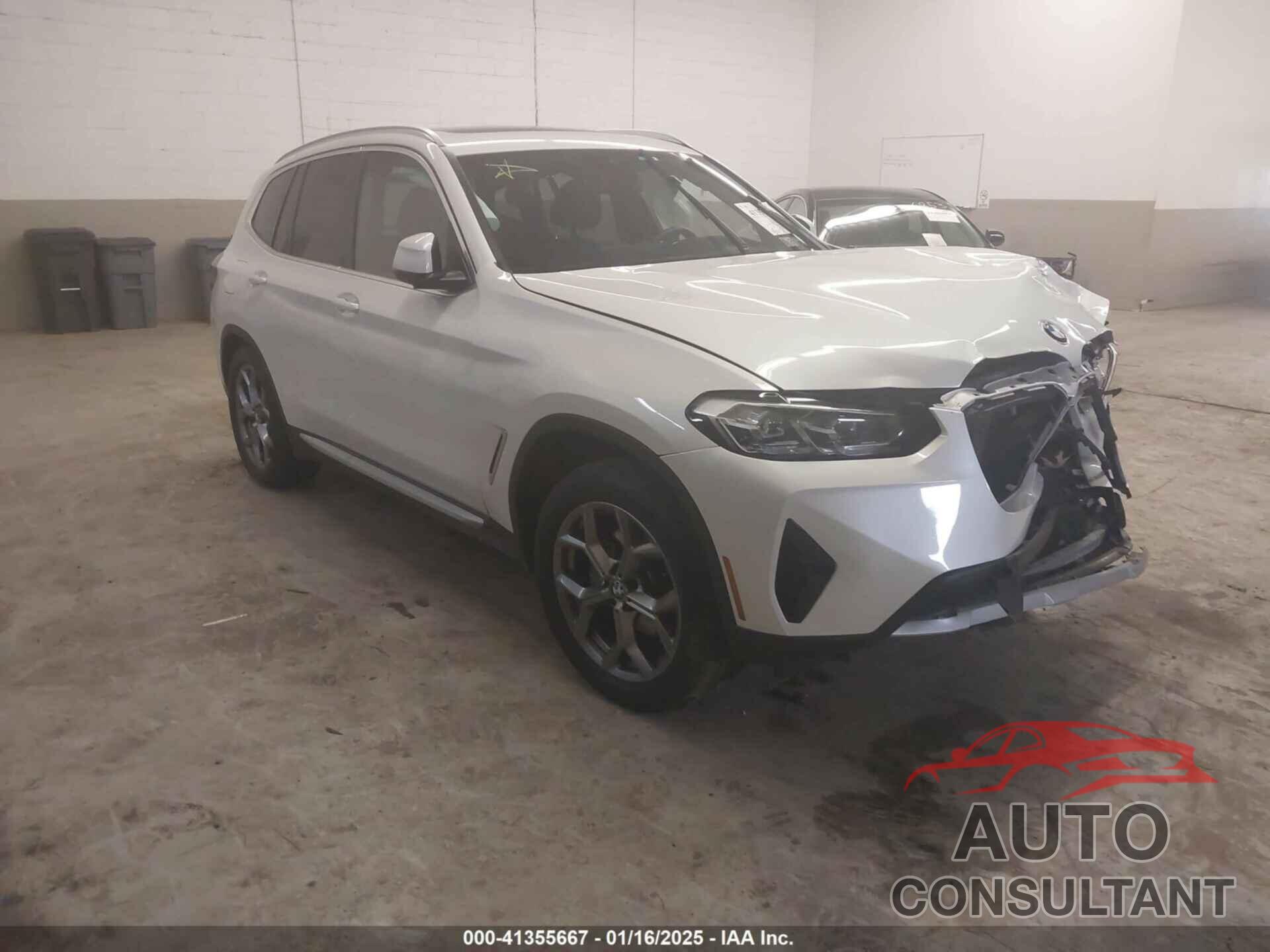 BMW X3 2022 - 5UX53DP09N9K90248