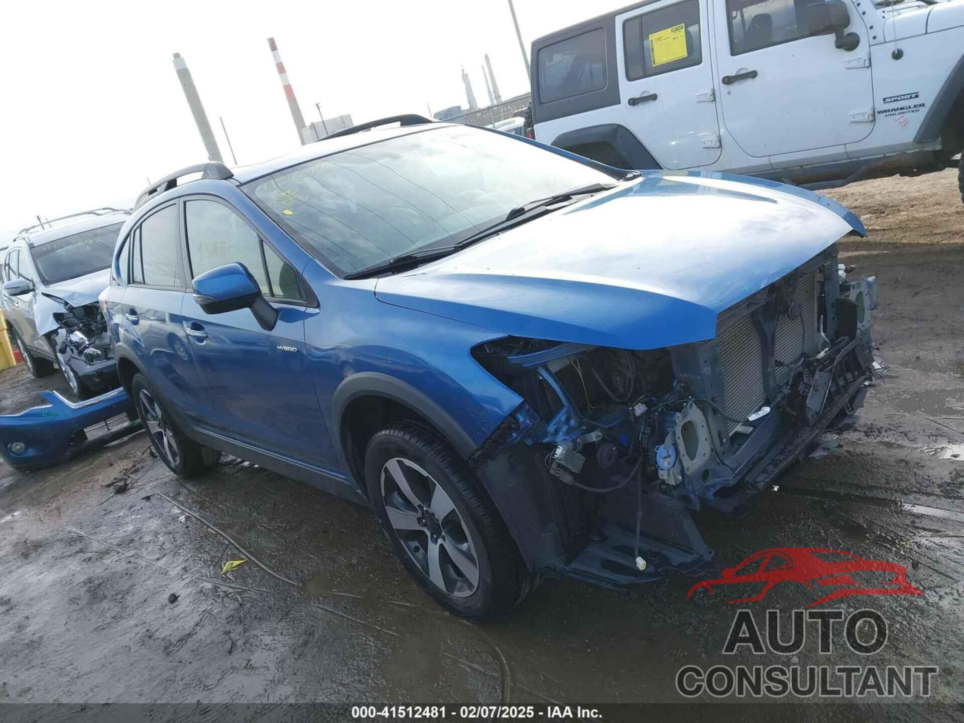 SUBARU XV CROSSTREK HYBRID 2014 - JF2GPBKC1EH307488