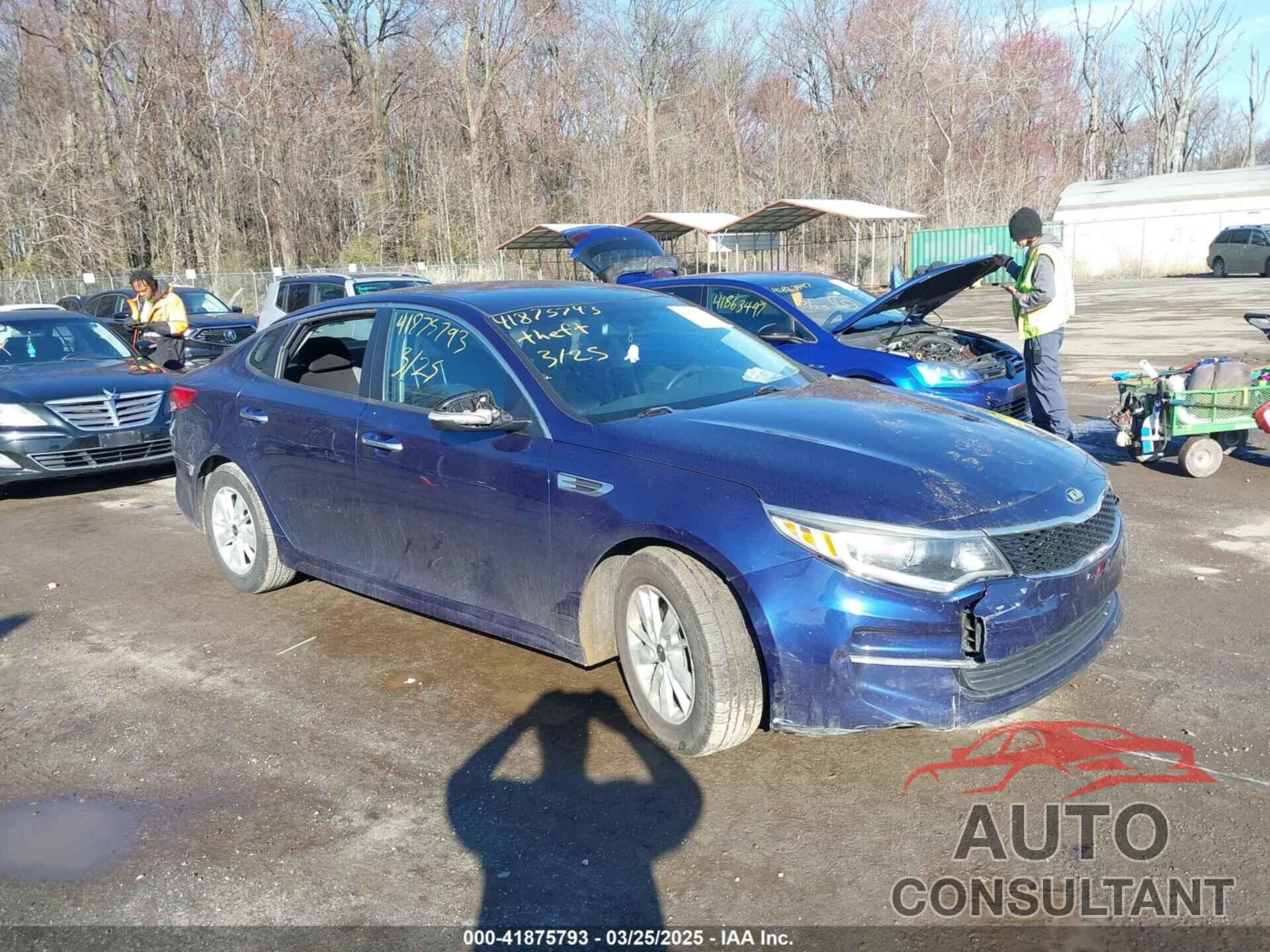 KIA OPTIMA 2018 - 5XXGT4L33JG191559