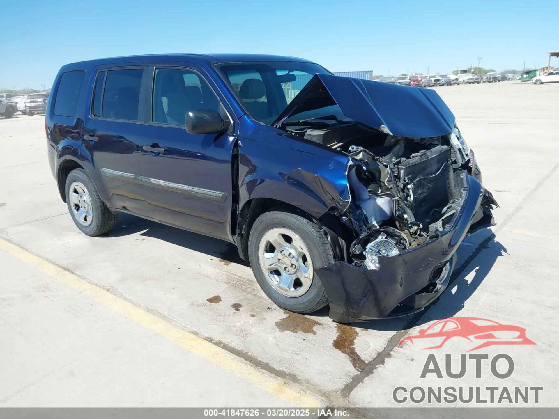 HONDA PILOT 2015 - 5FNYF3H23FB007463