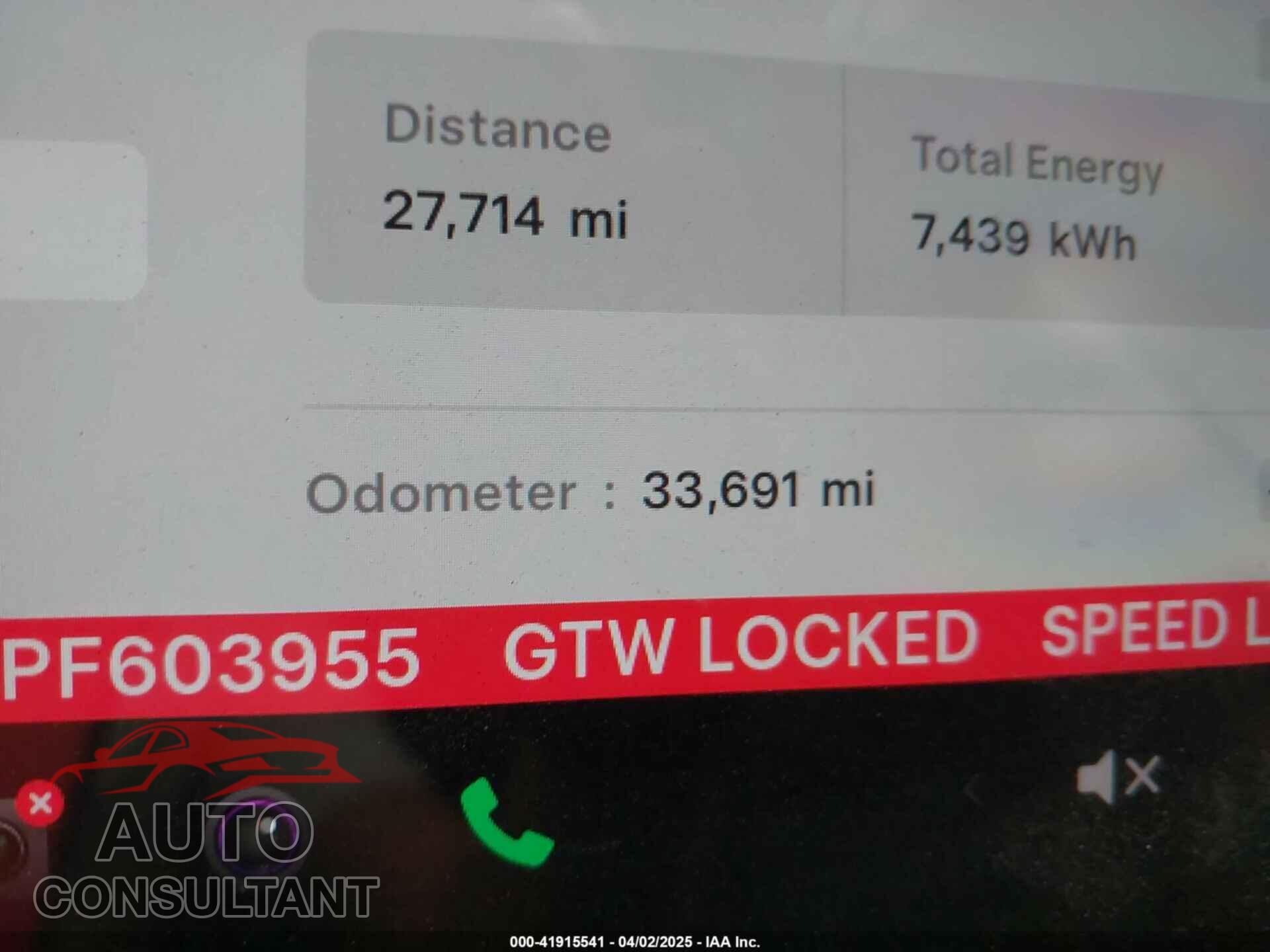 TESLA MODEL 3 2023 - 5YJ3E1EB3PF603955
