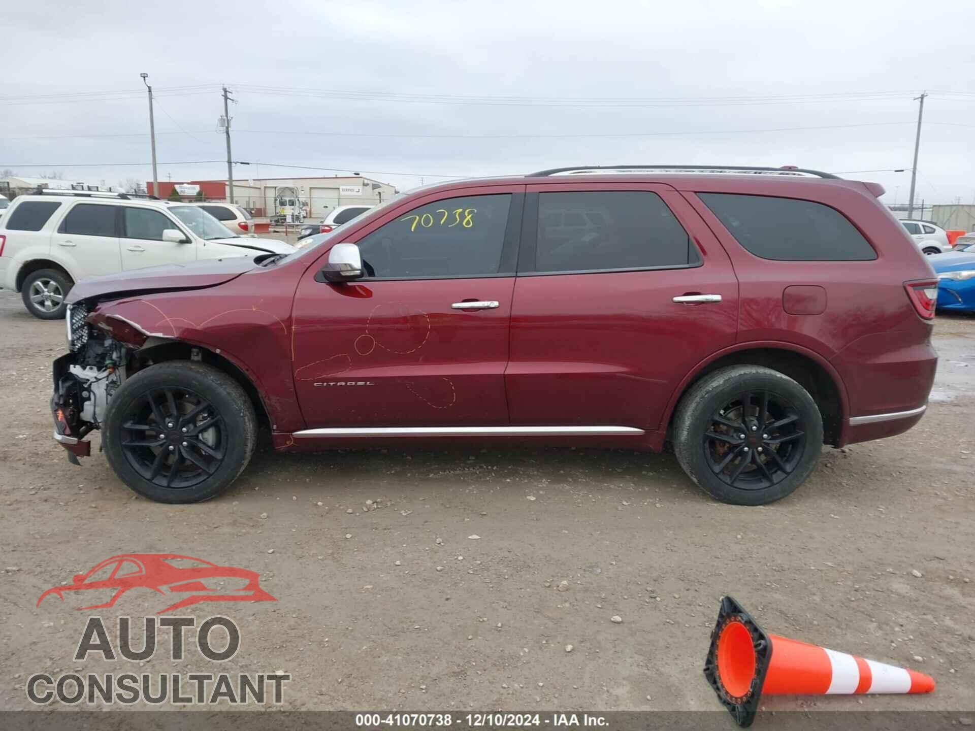 DODGE DURANGO 2016 - 1C4RDJEG6GC353908