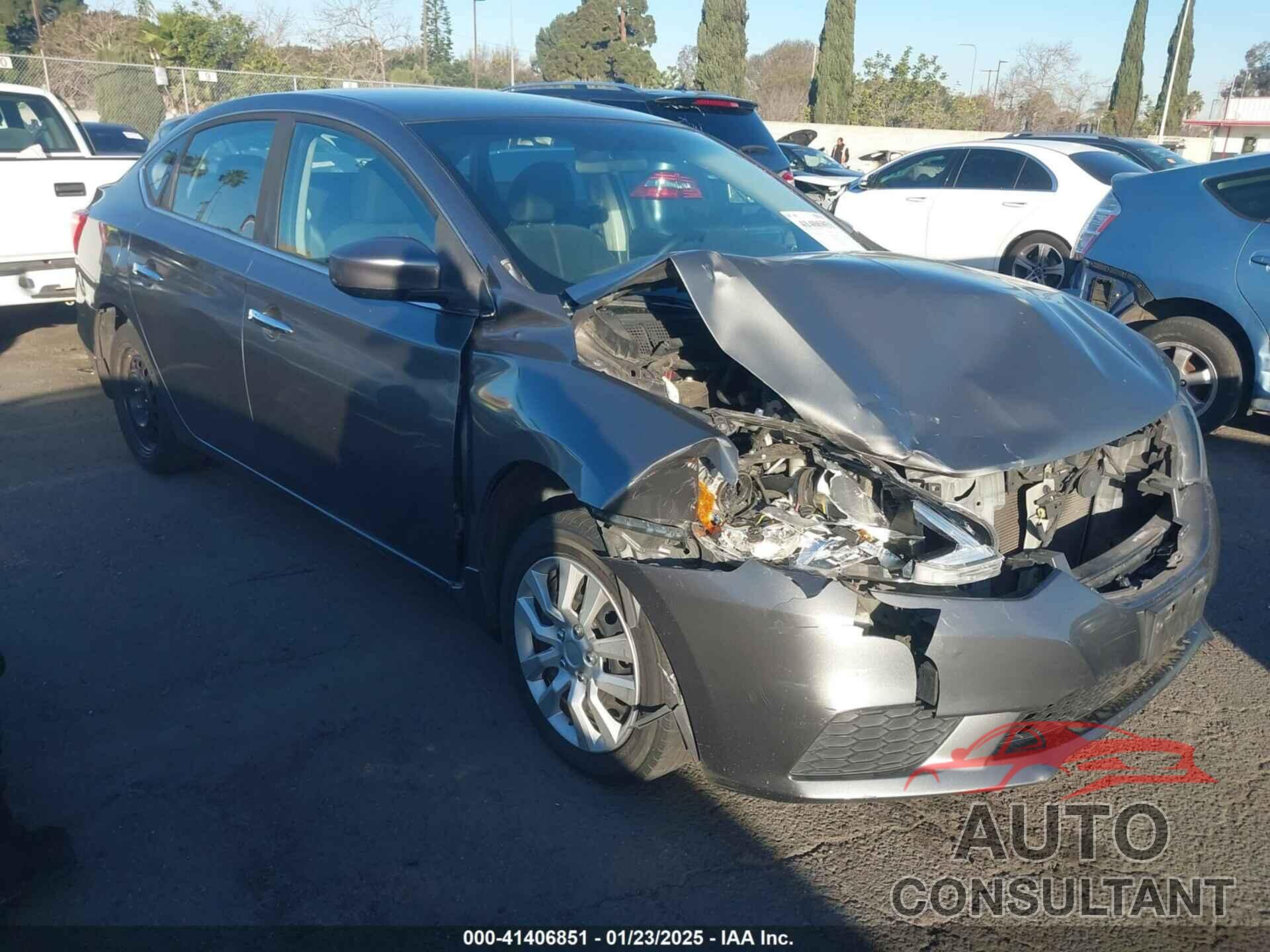 NISSAN SENTRA 2017 - 3N1AB7AP0HY258882