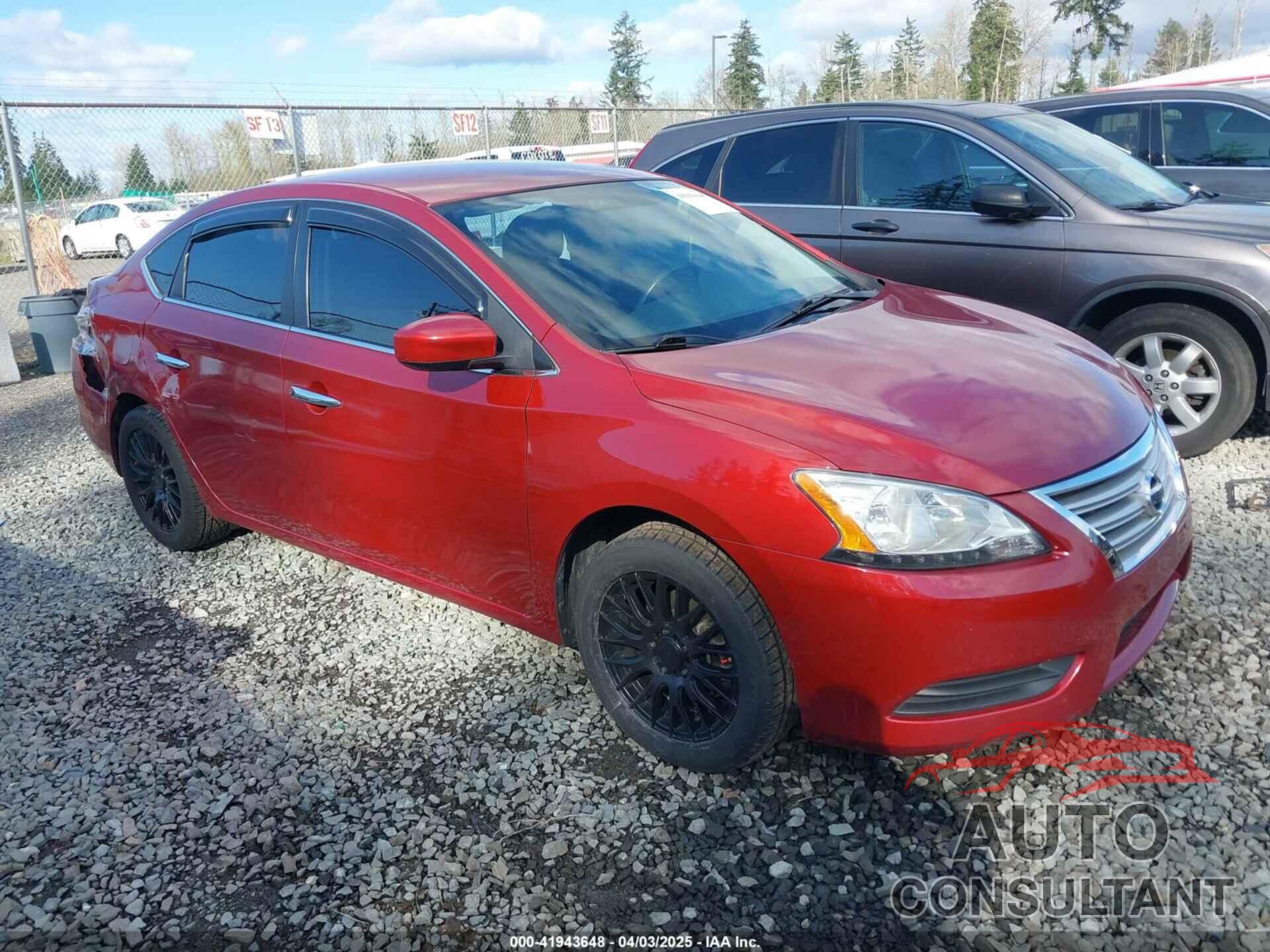 NISSAN SENTRA 2015 - 3N1AB7AP8FY265981