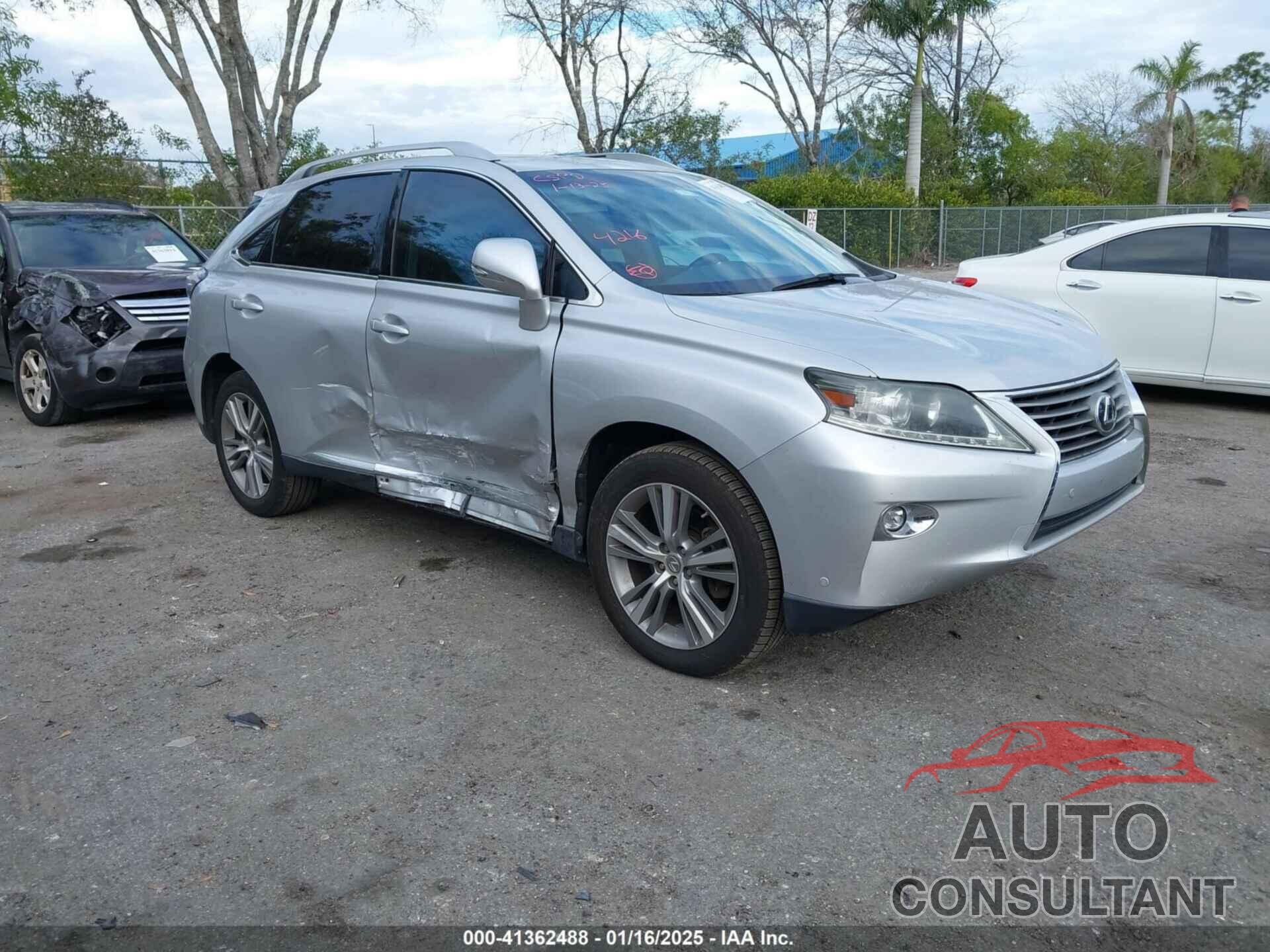 LEXUS RX 350 2015 - 2T2ZK1BA2FC154216
