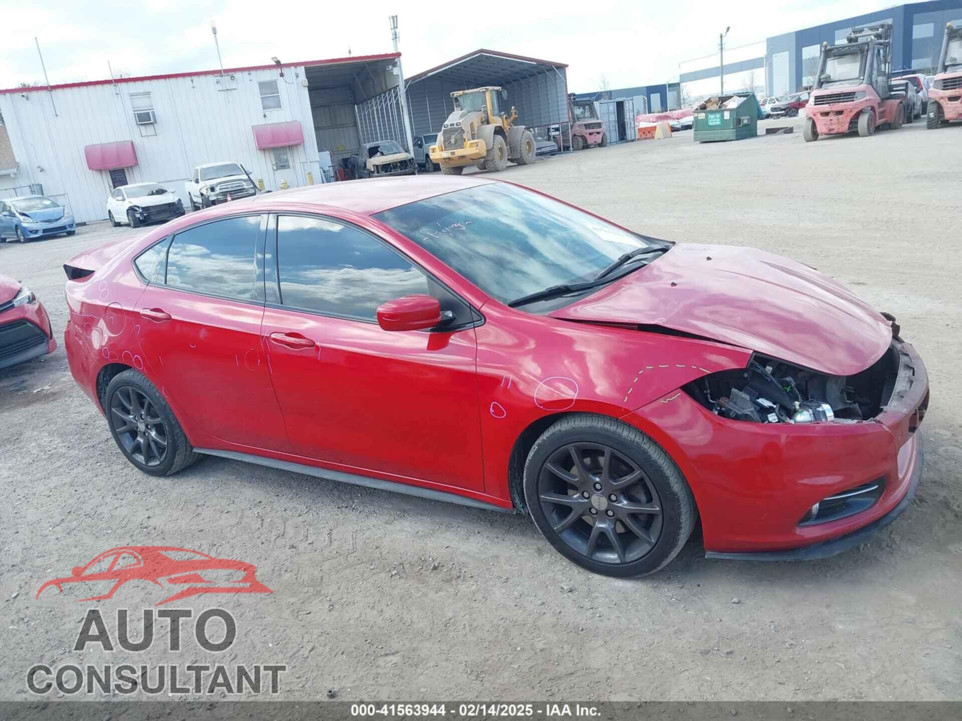 DODGE DART 2015 - 1C3CDFBB1FD415207