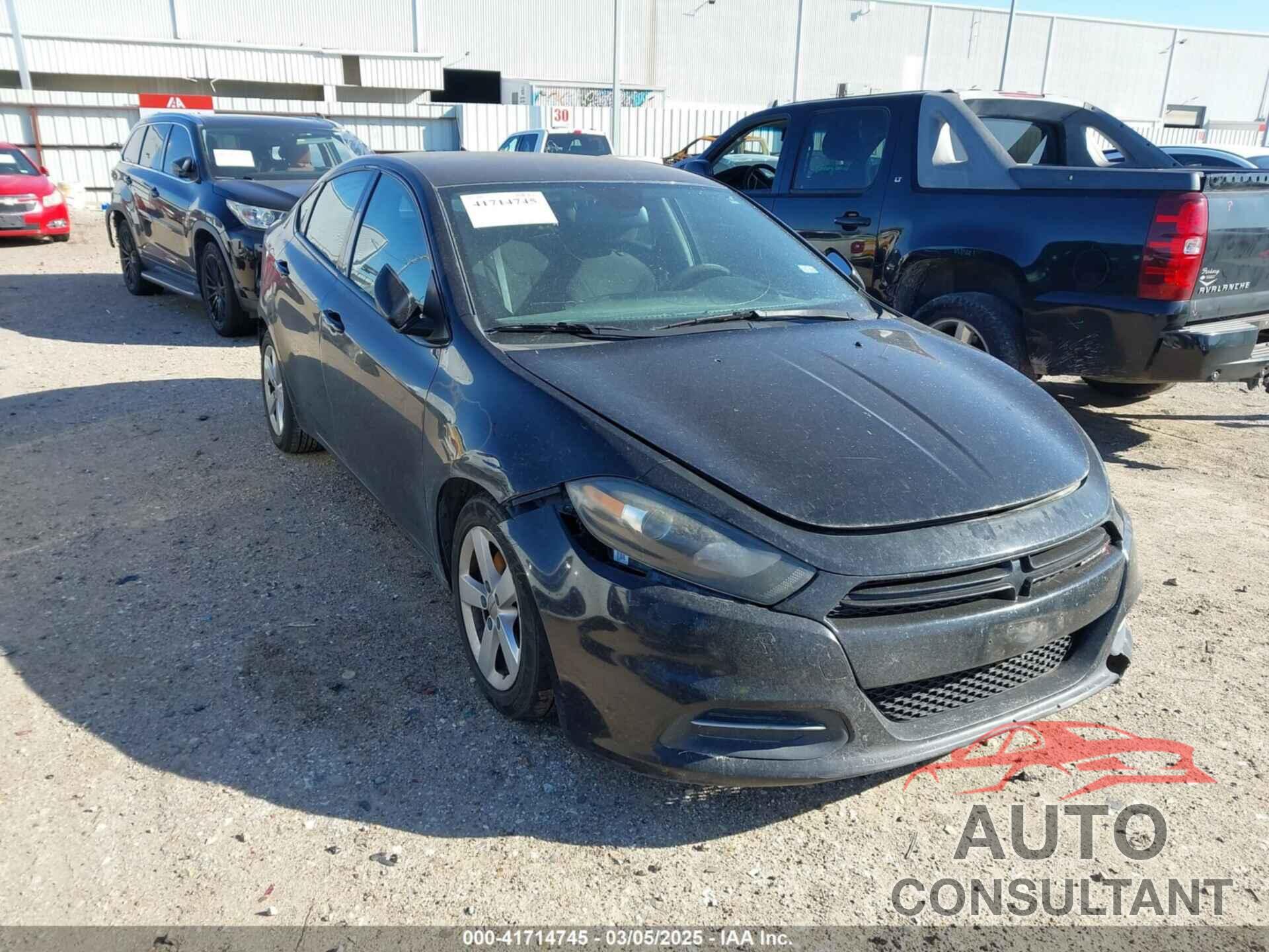 DODGE DART 2015 - 1C3CDFBB0FD315292