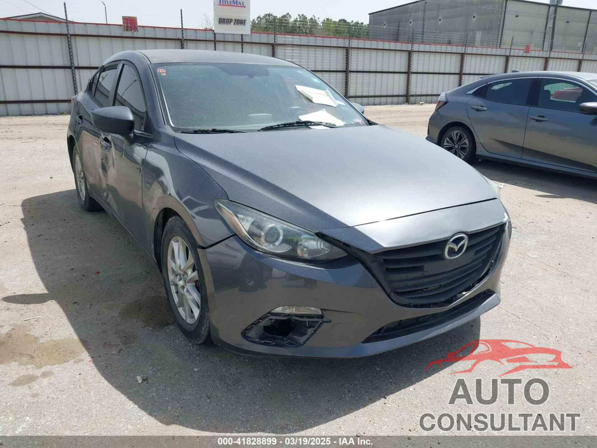MAZDA MAZDA3 2016 - JM1BM1U7XG1302989