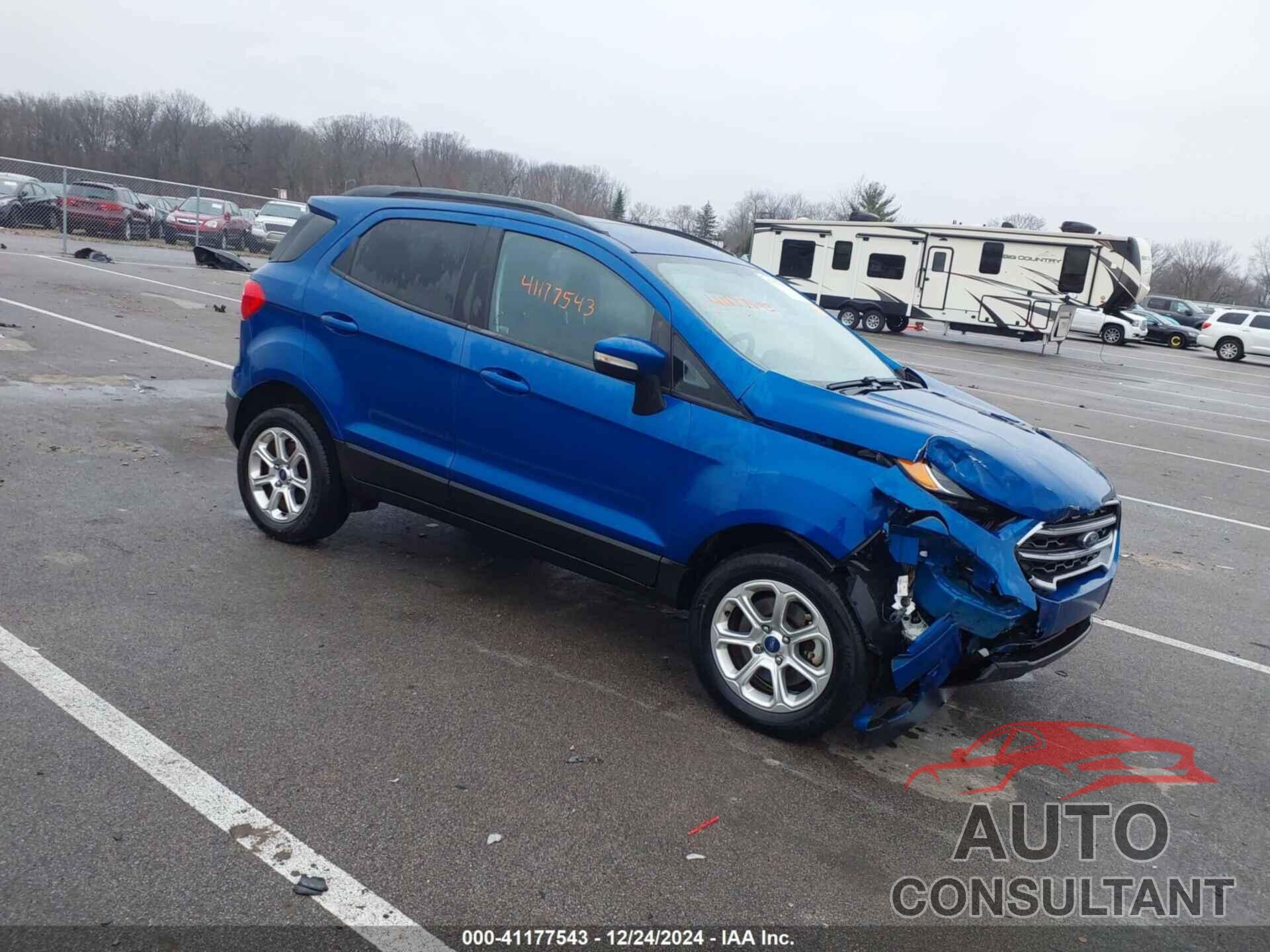 FORD ECOSPORT 2018 - MAJ6P1ULXJC242834