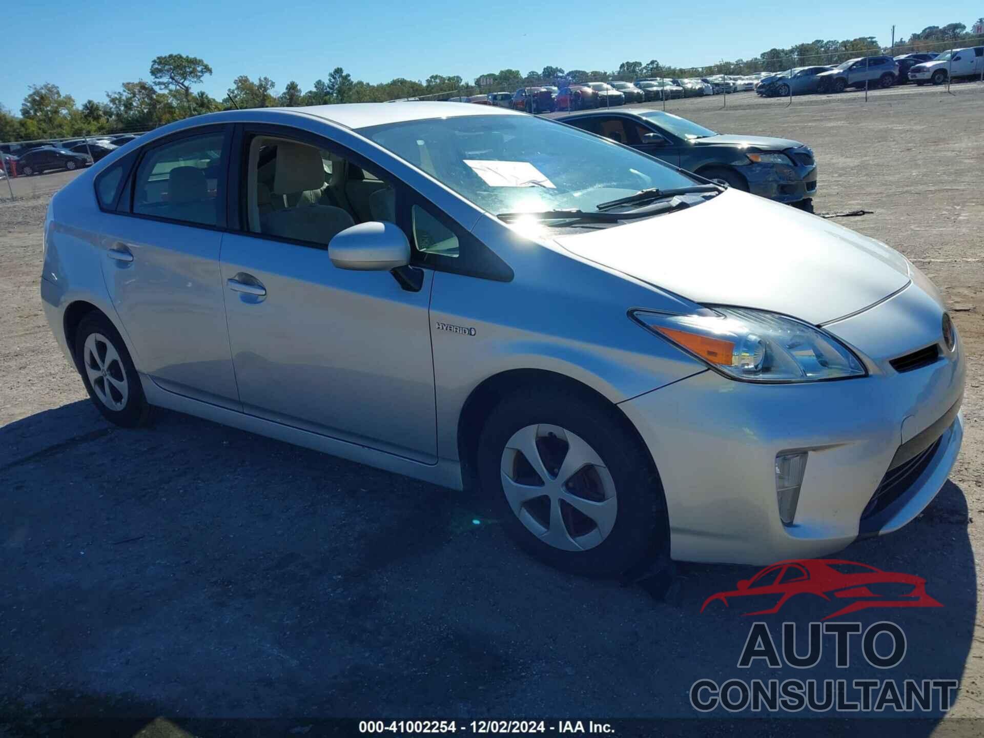 TOYOTA PRIUS 2012 - JTDKN3DU6C5435864