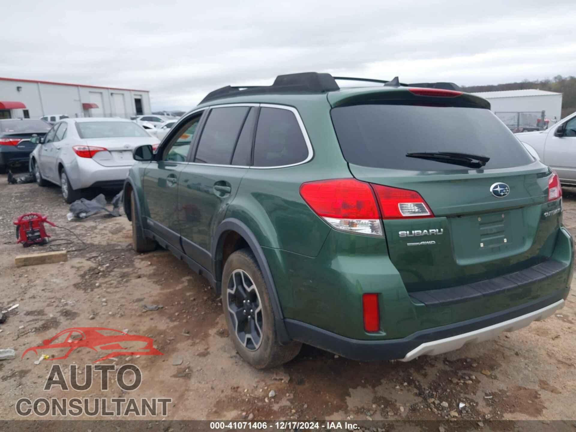 SUBARU OUTBACK 2013 - 4S4BRCKC9D3216632