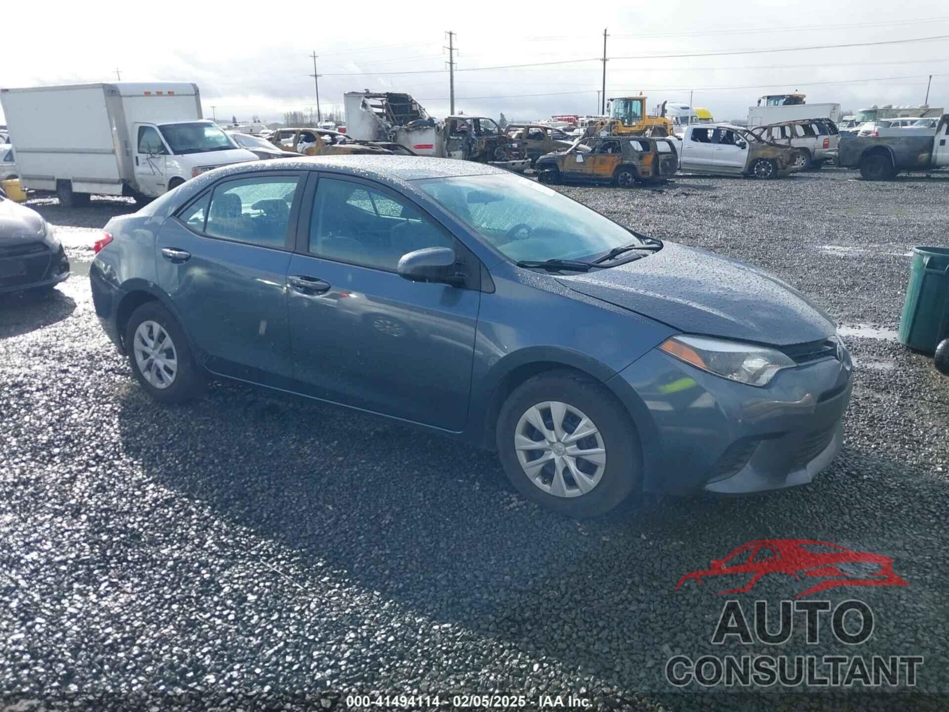 TOYOTA COROLLA 2016 - 2T1BURHE7GC709719