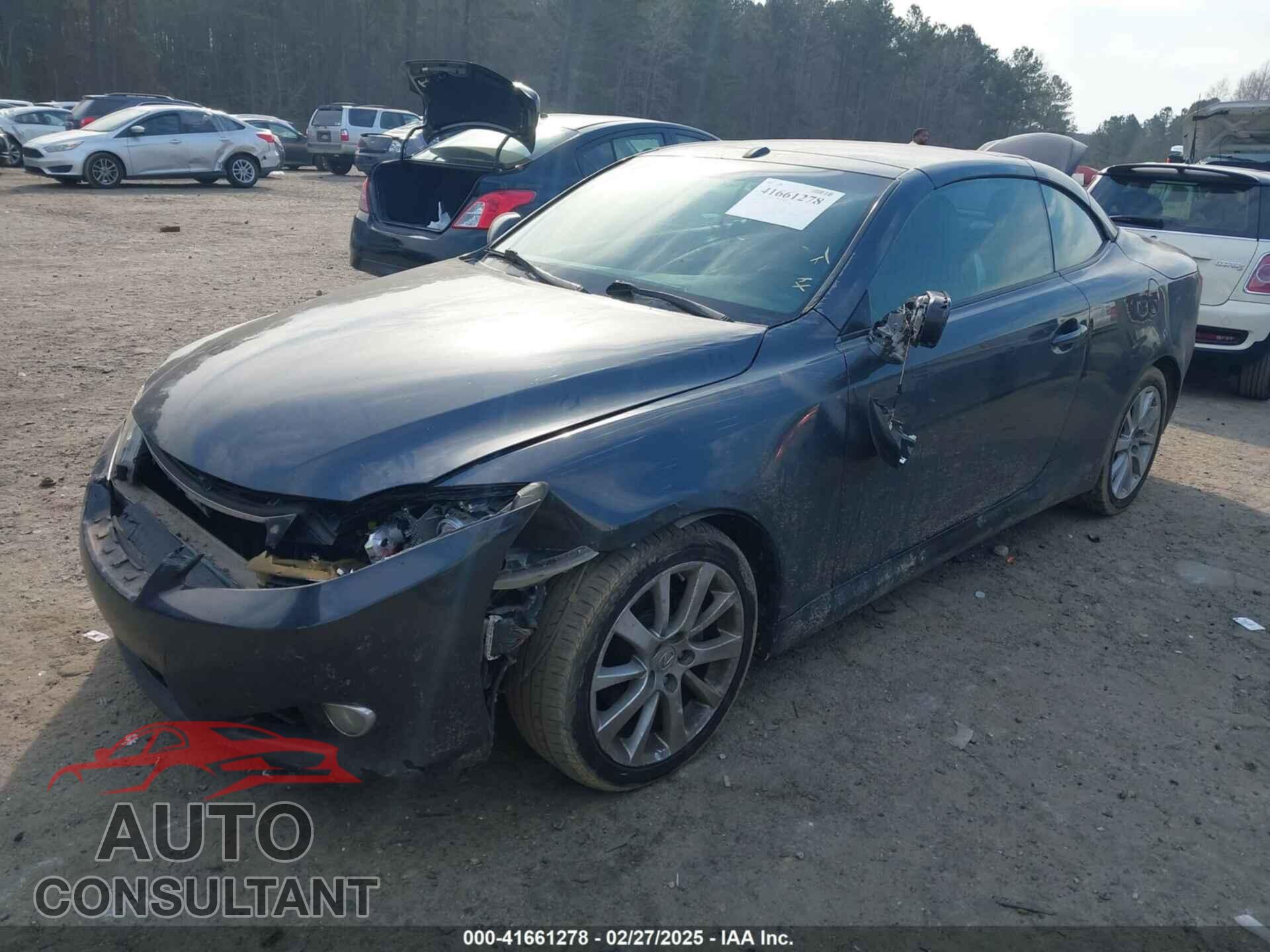 LEXUS IS 250C 2010 - JTHFF2C23A2500546