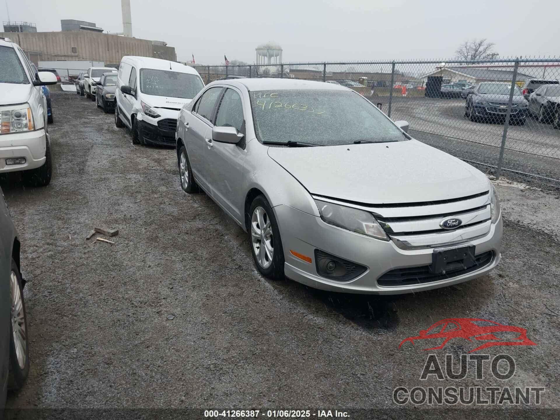 FORD FUSION 2012 - 3FAHP0HA6CR308571