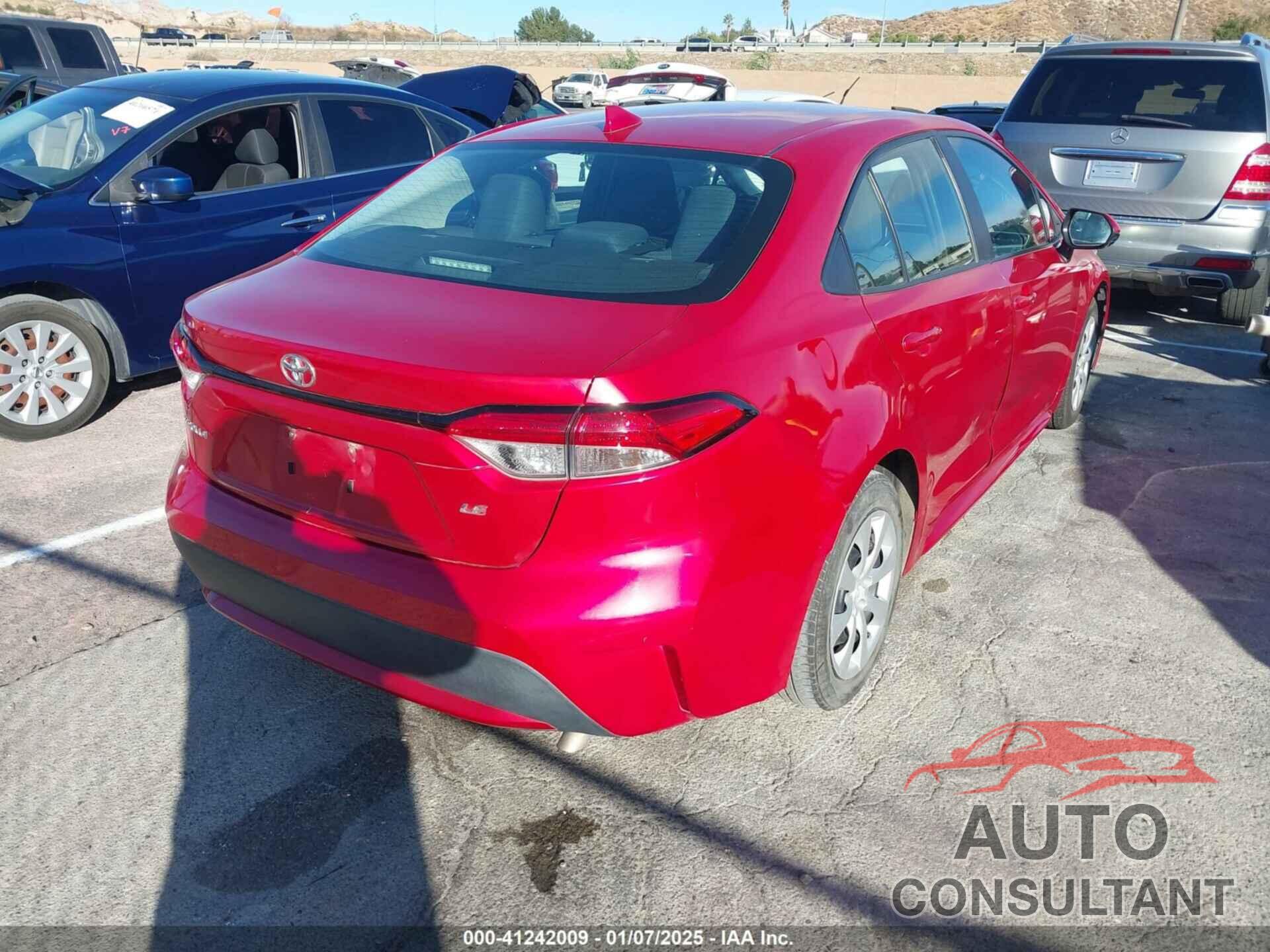 TOYOTA COROLLA 2020 - 5YFEPRAE1LP054594