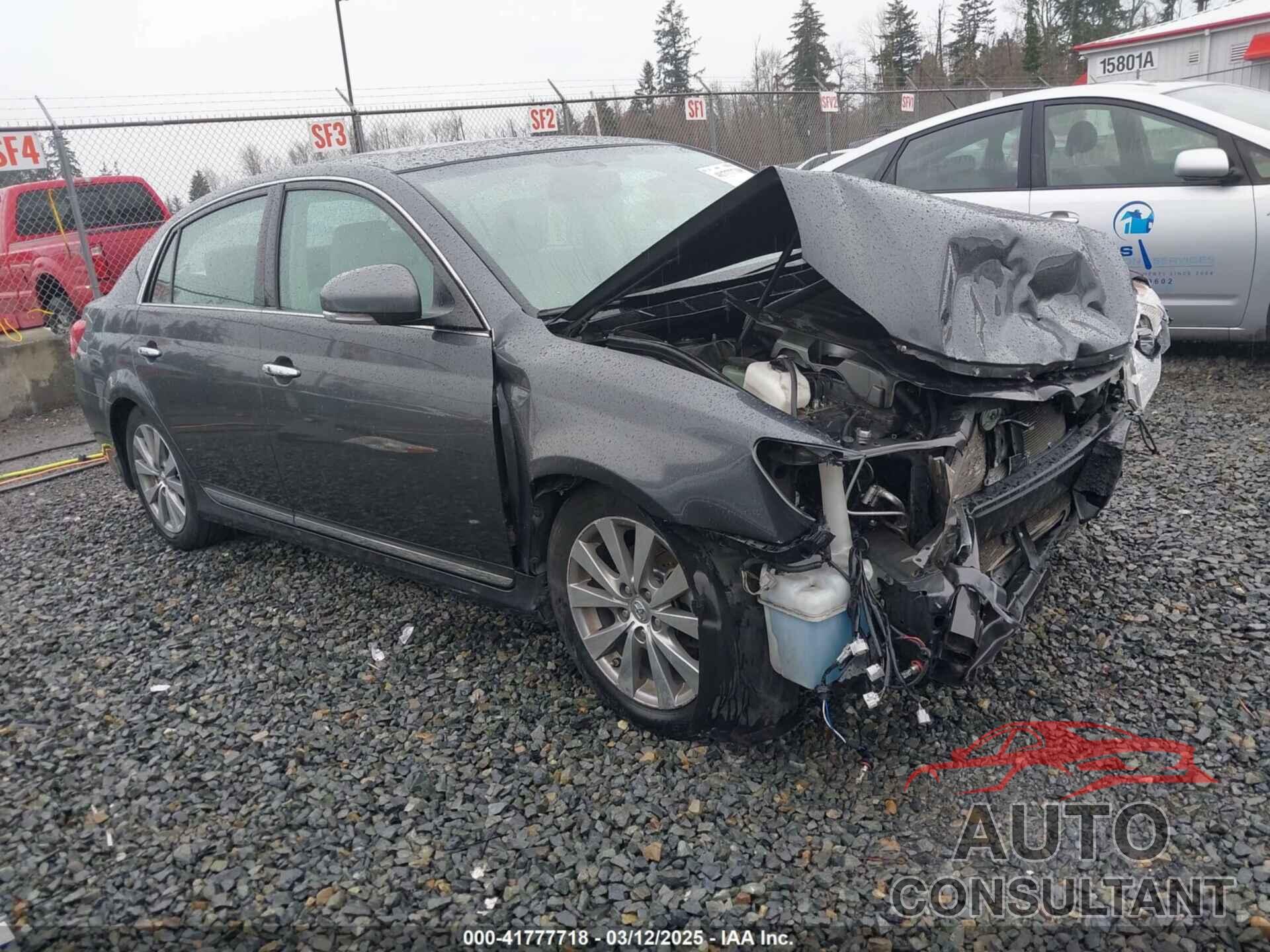 TOYOTA AVALON 2011 - 4T1BK3DB1BU422365