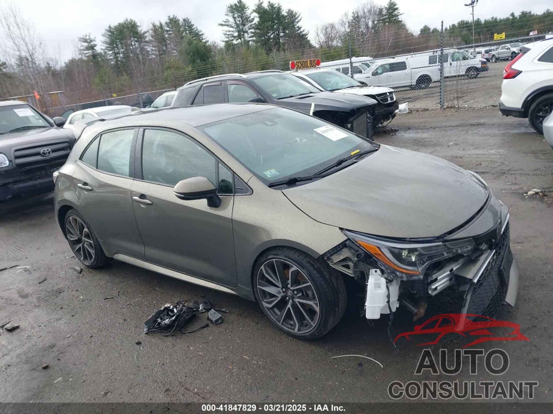 TOYOTA COROLLA 2019 - JTNK4RBE6K3044494
