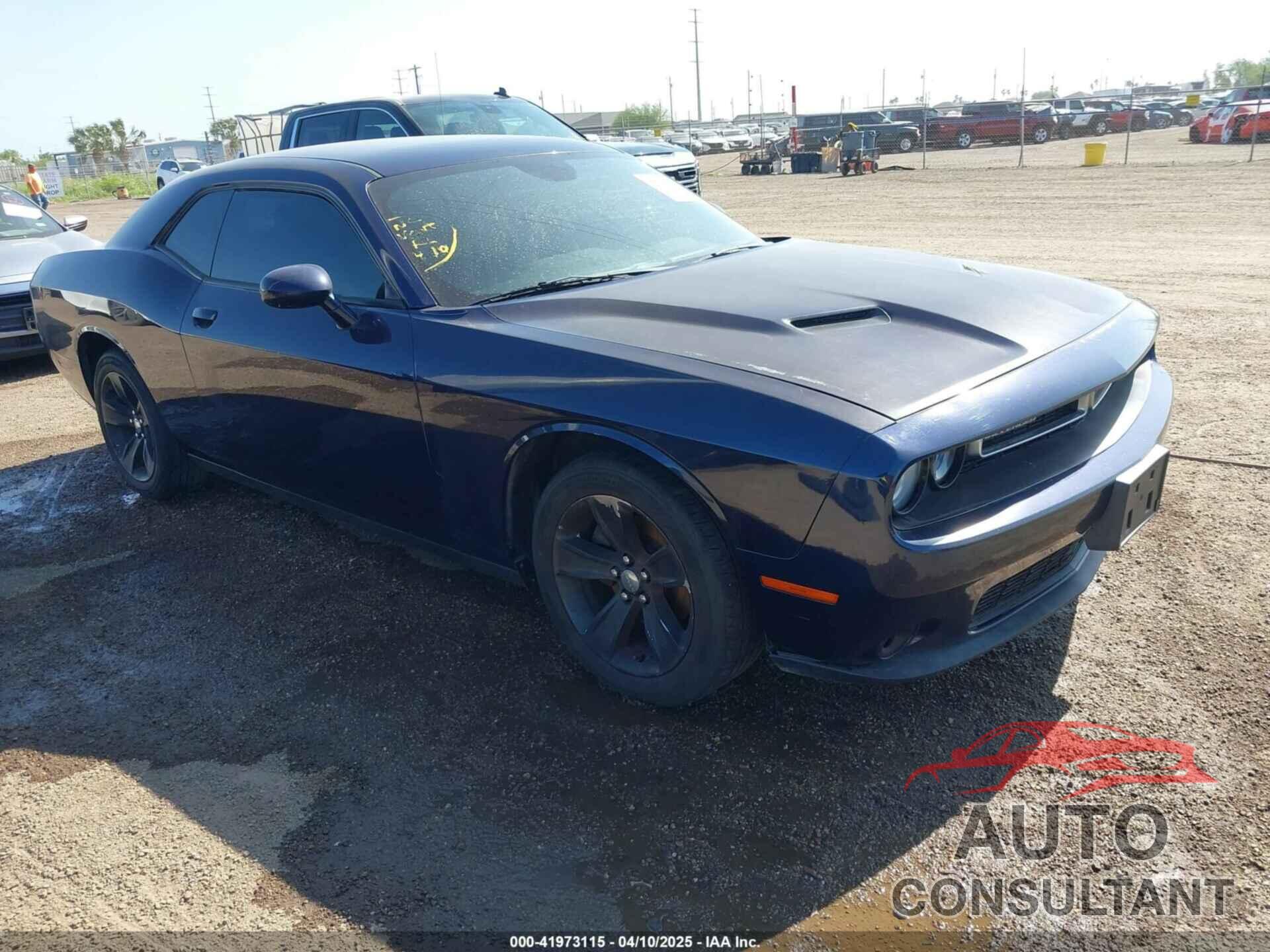 DODGE CHALLENGER 2016 - 2C3CDZAG1GH354220